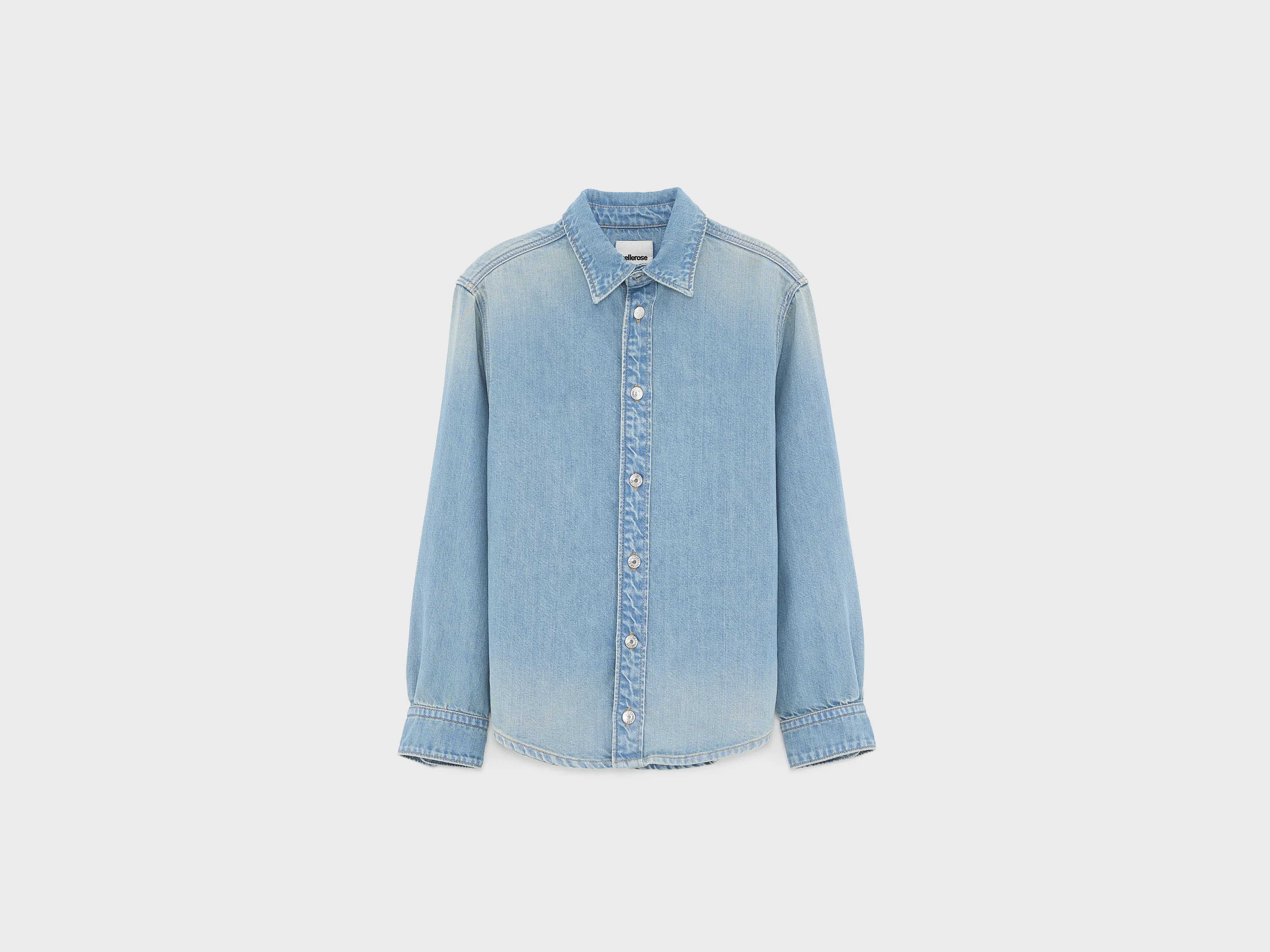Puck oversized overshirt (261 / B / VINTAGE BLUE)