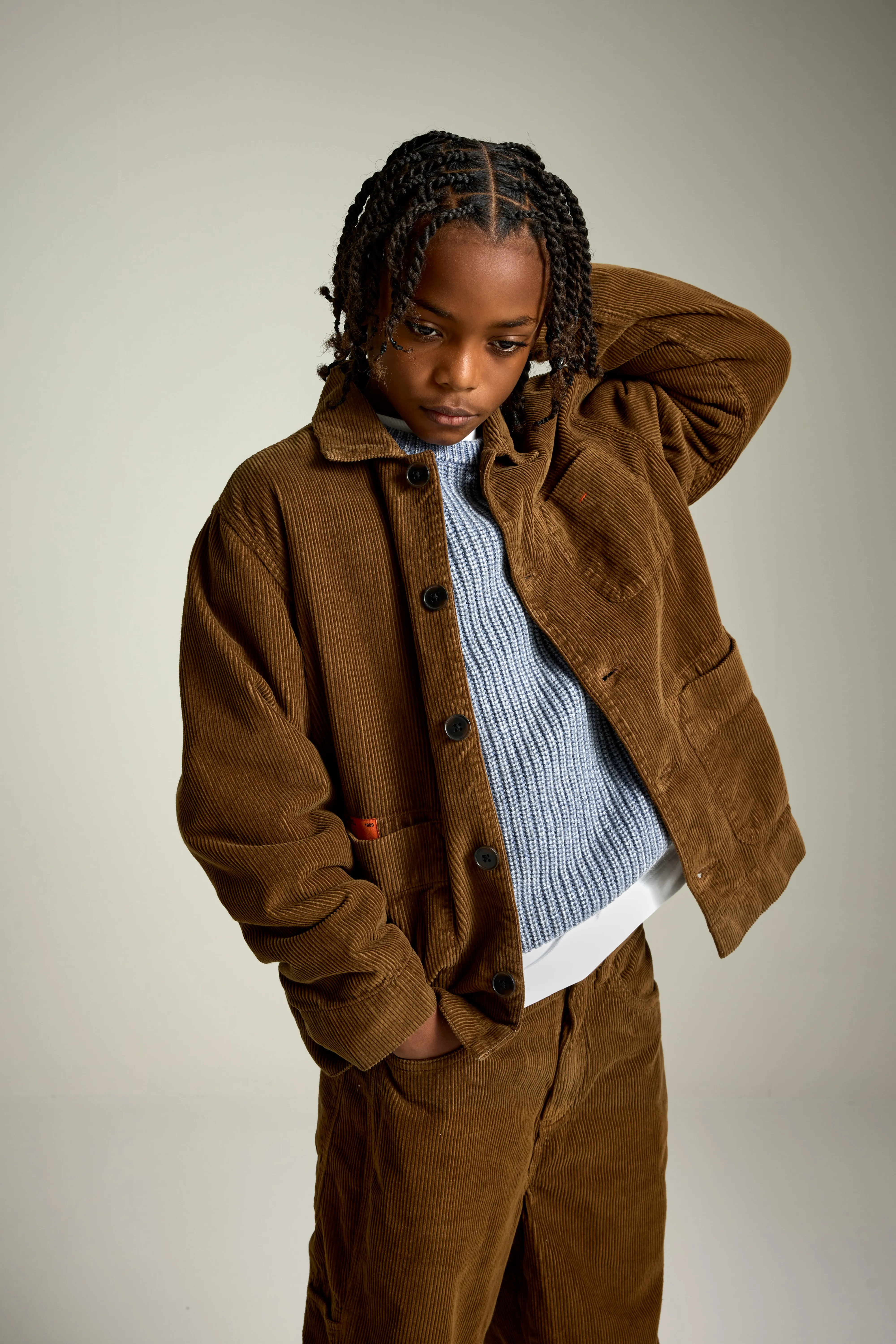 Wayatt relaxed overshirt (252 / B / RACOON) - Image 2