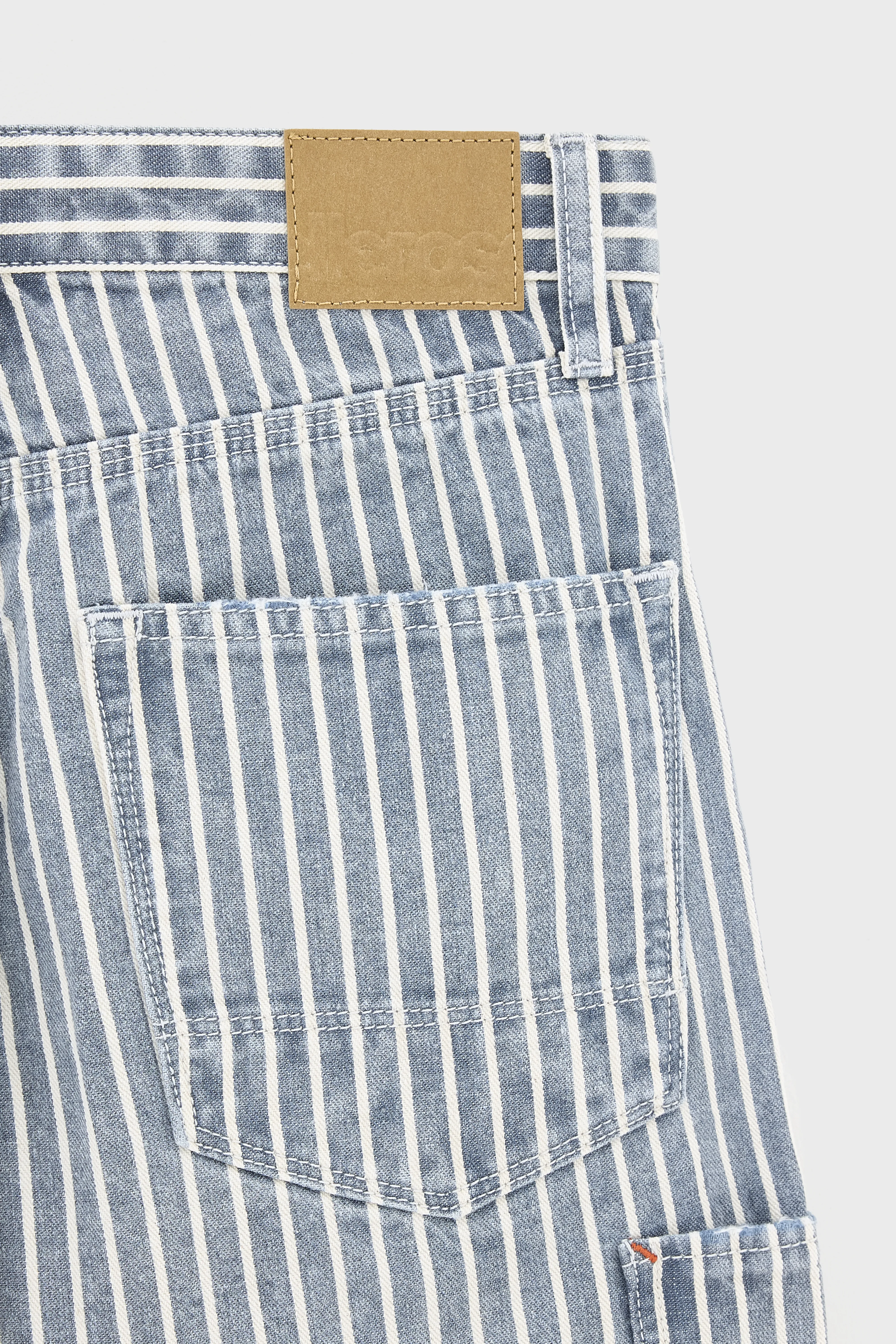 Peers denim shorts (261 / B / STRIPE A) - Image 5