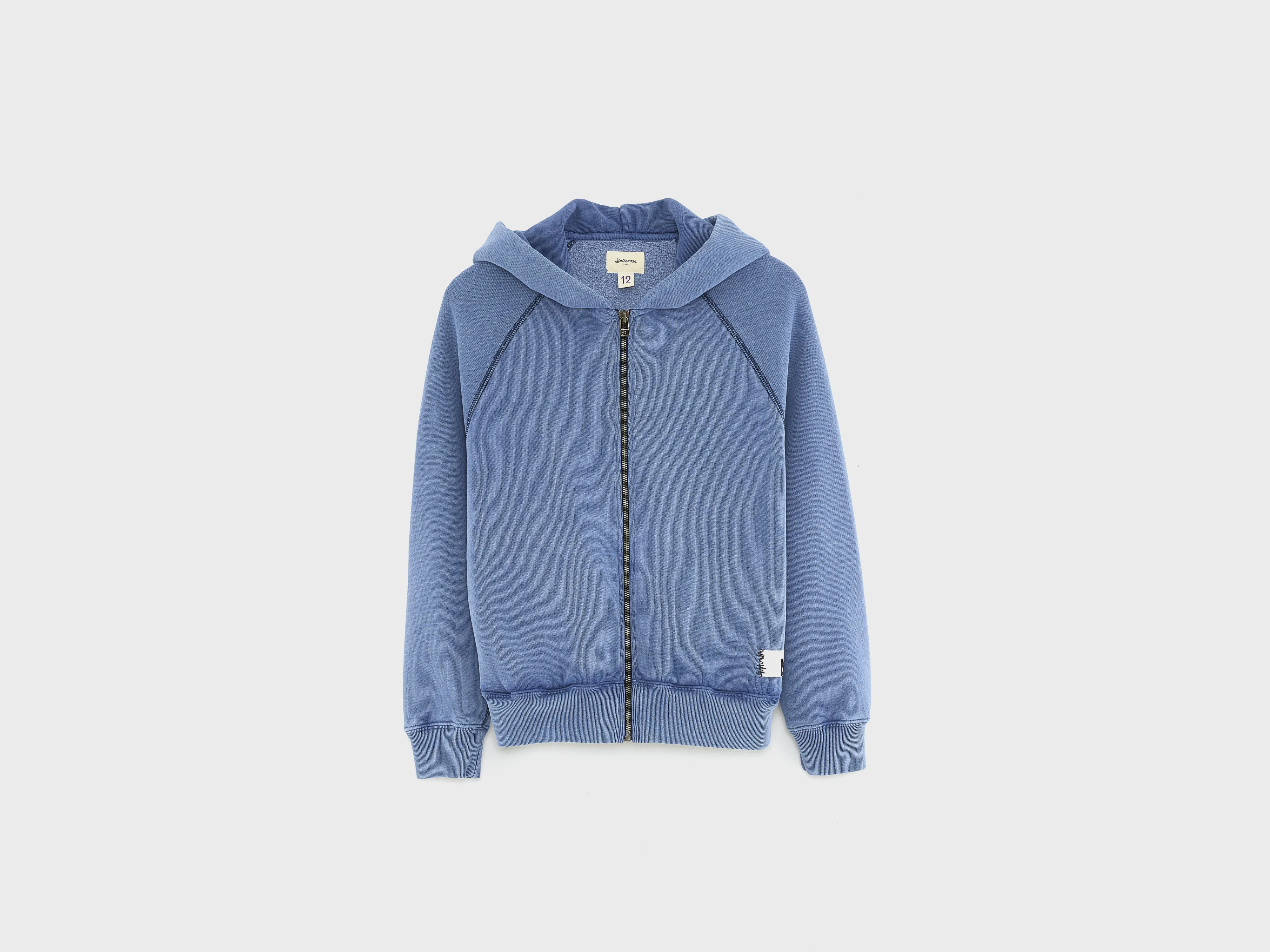 Fieko zip-front hoodie (252 / B / ODYSEE)
