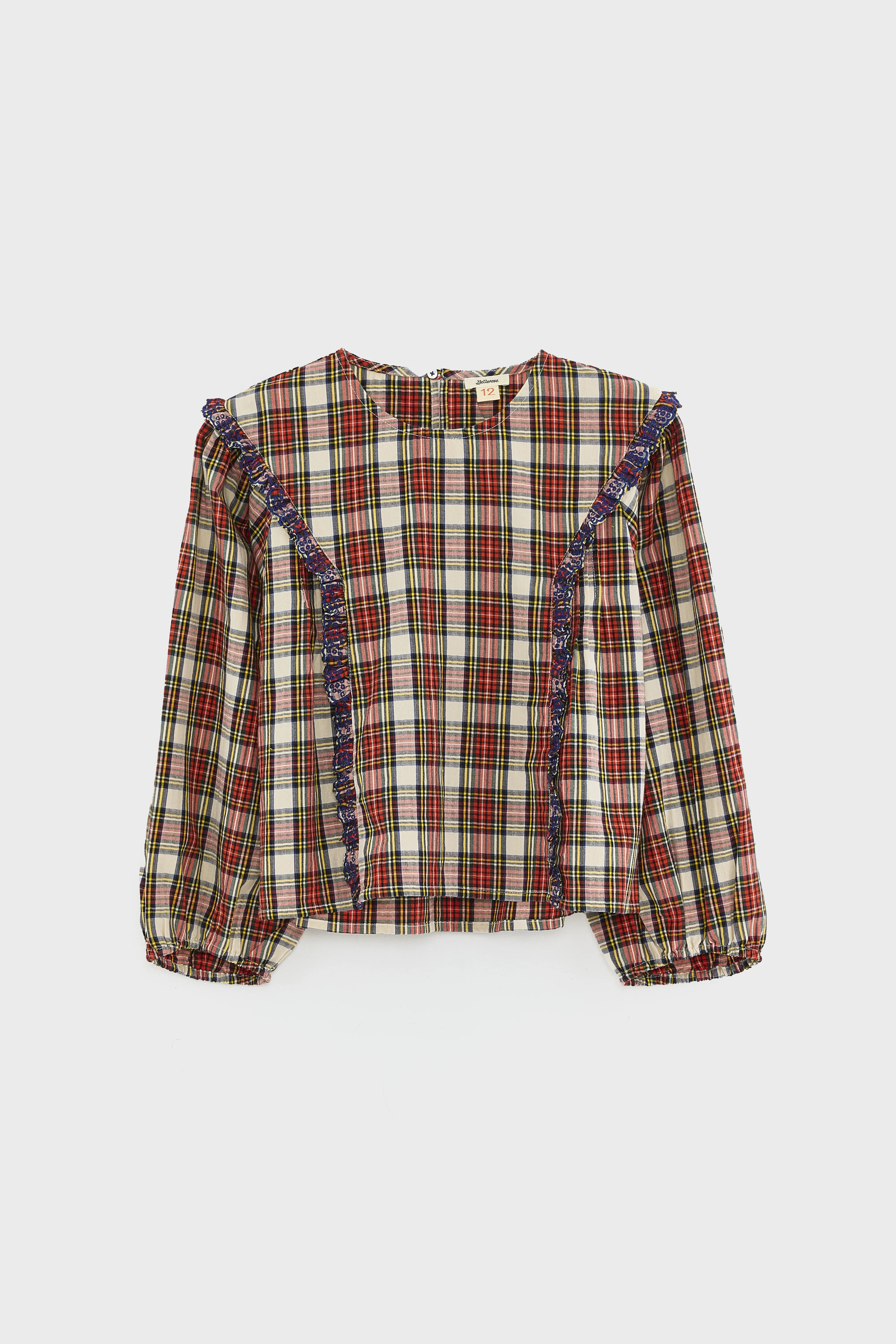 Himpi plaid blouse (252 / G / CHECK B) - Image 2