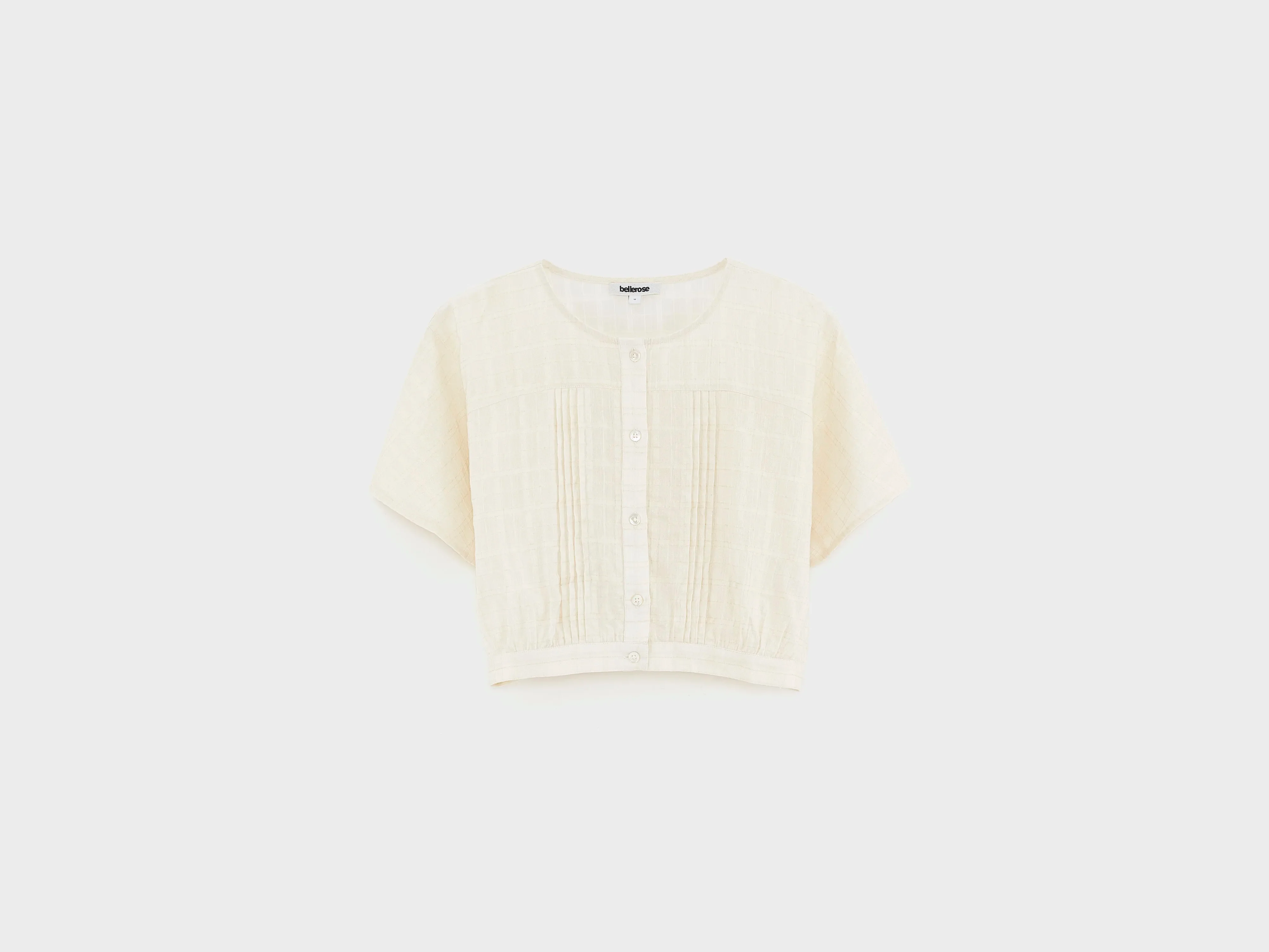 Howdy cropped blouse (261 / G / GOLD)