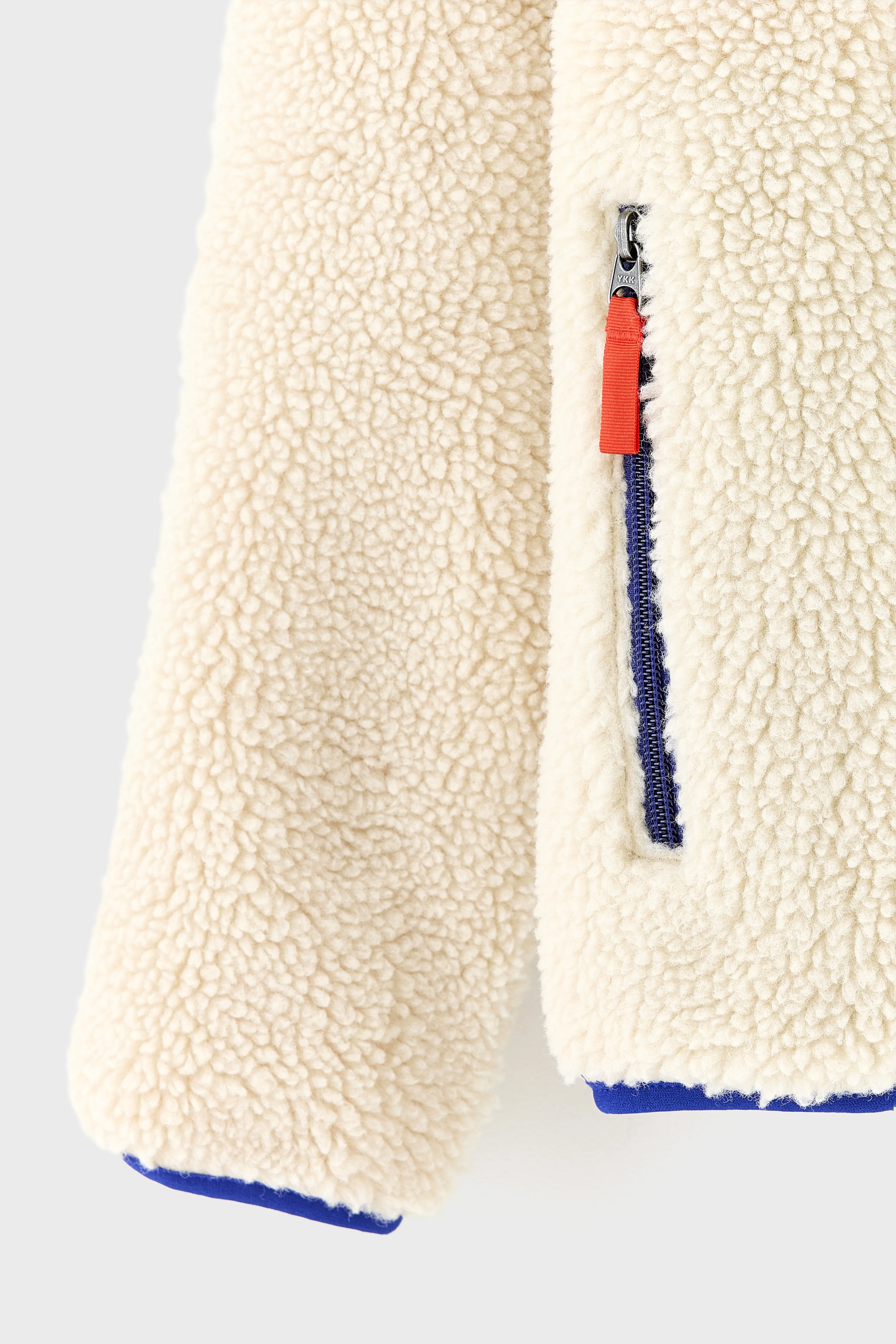 Junior's Retro-X Fleece Jacket  (252 / G / BEIGE) - Image 4
