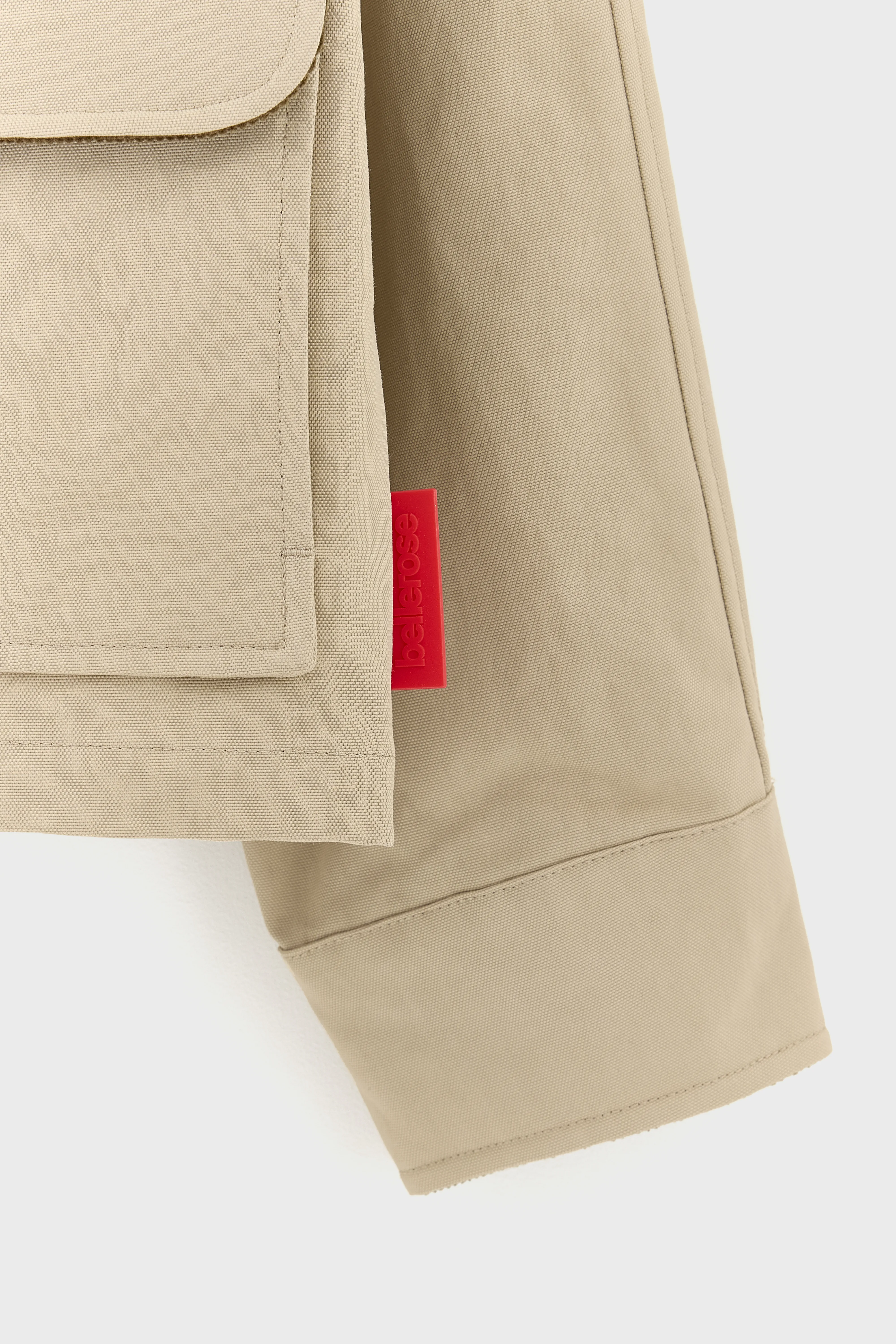 Hack cropped jacket (261 / G / CLAY) - Image 5