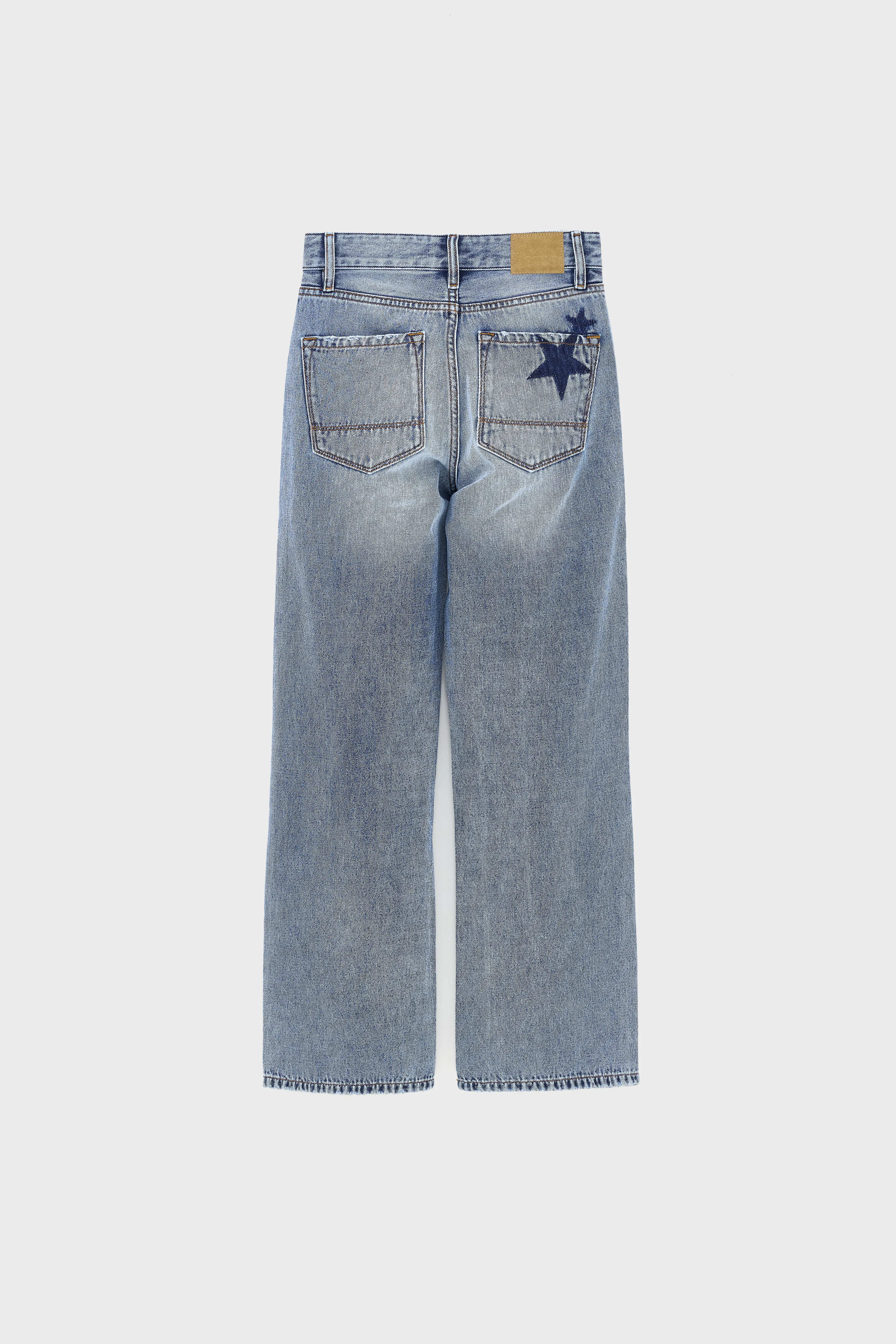 Popies flared jeans (261 / G / LT BLUE STONE) - Image 3