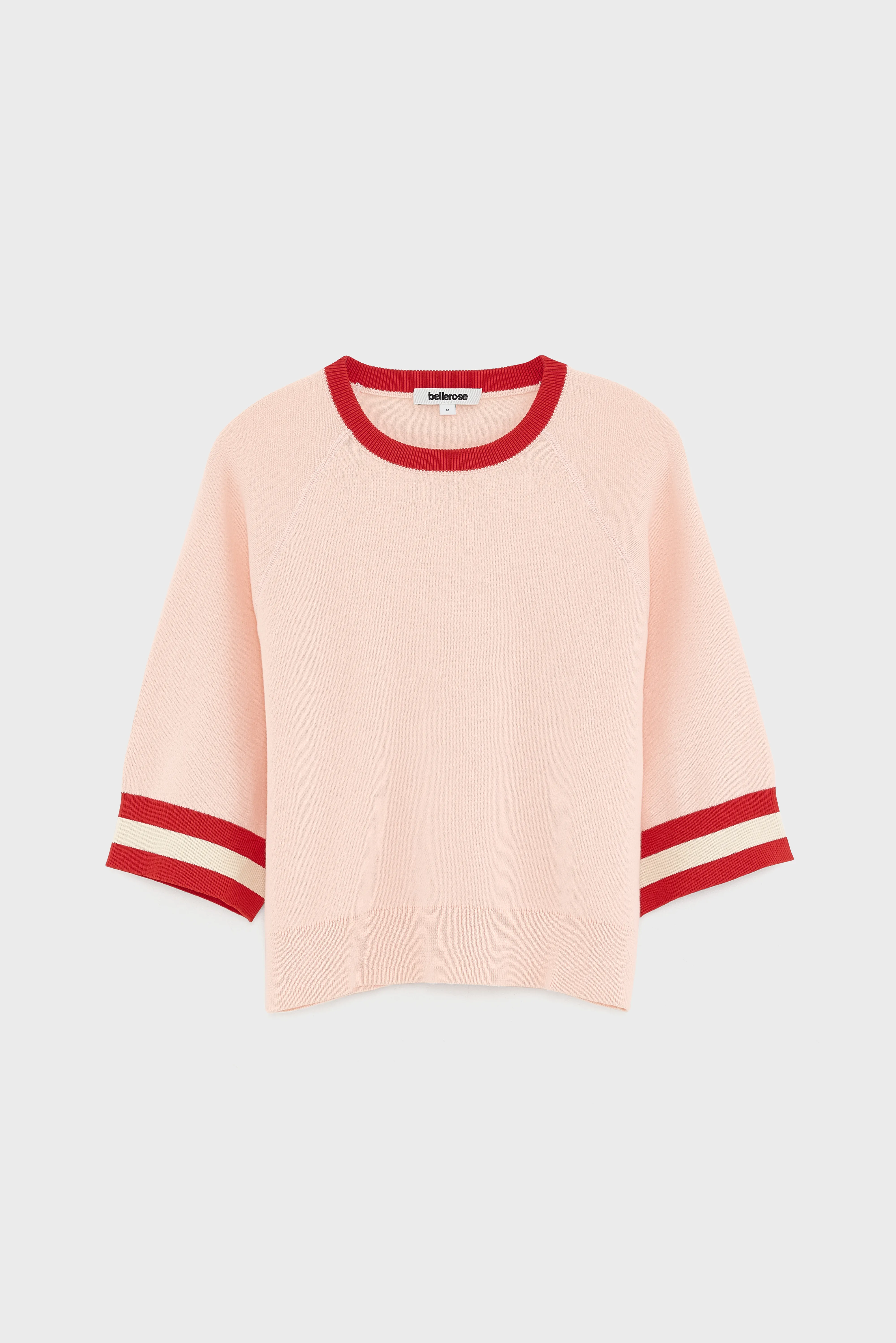 Angar cropped sweater (261 / G / LIGHT ROSE) - Image 2