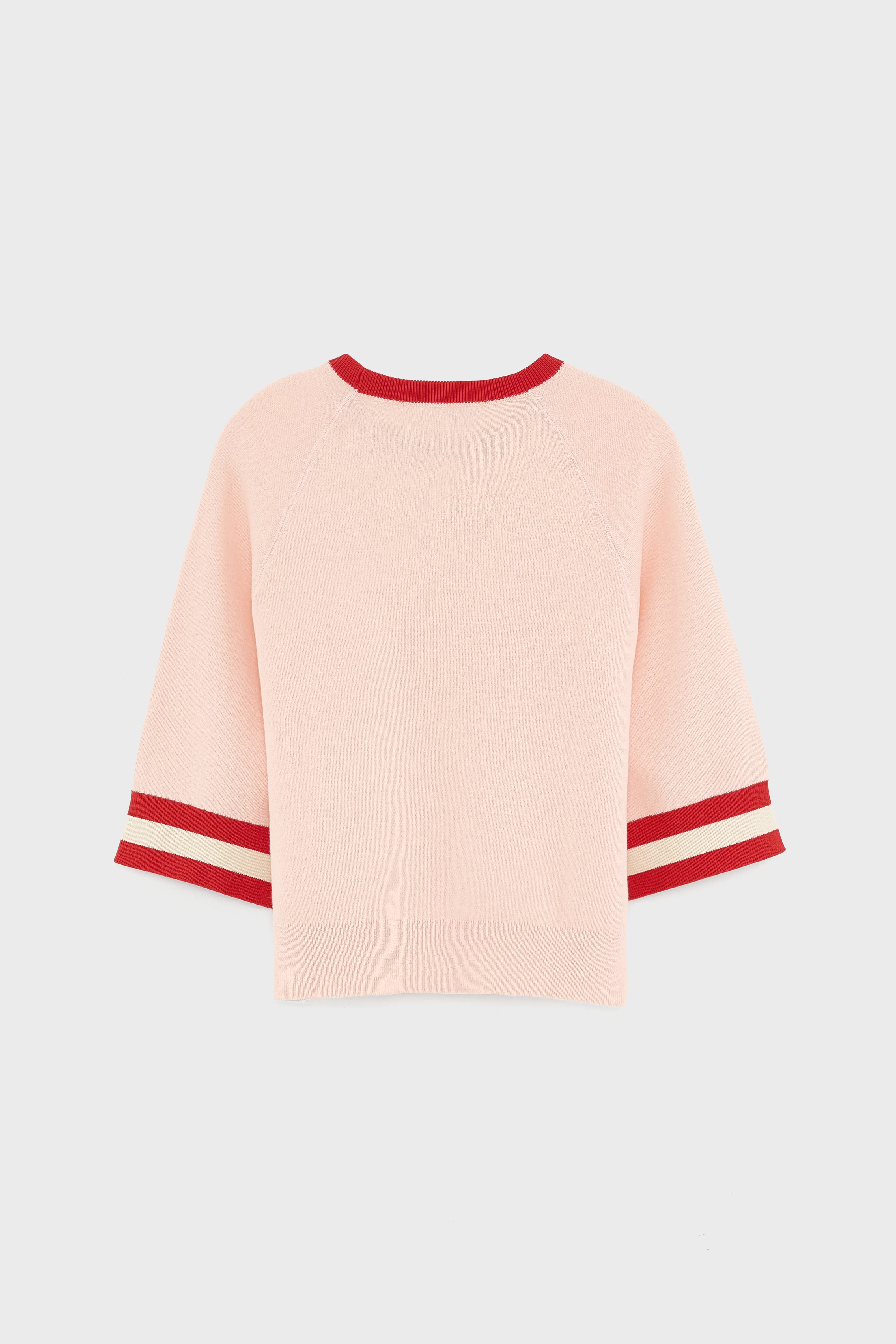 Angar cropped sweater (261 / G / LIGHT ROSE) - Image 3