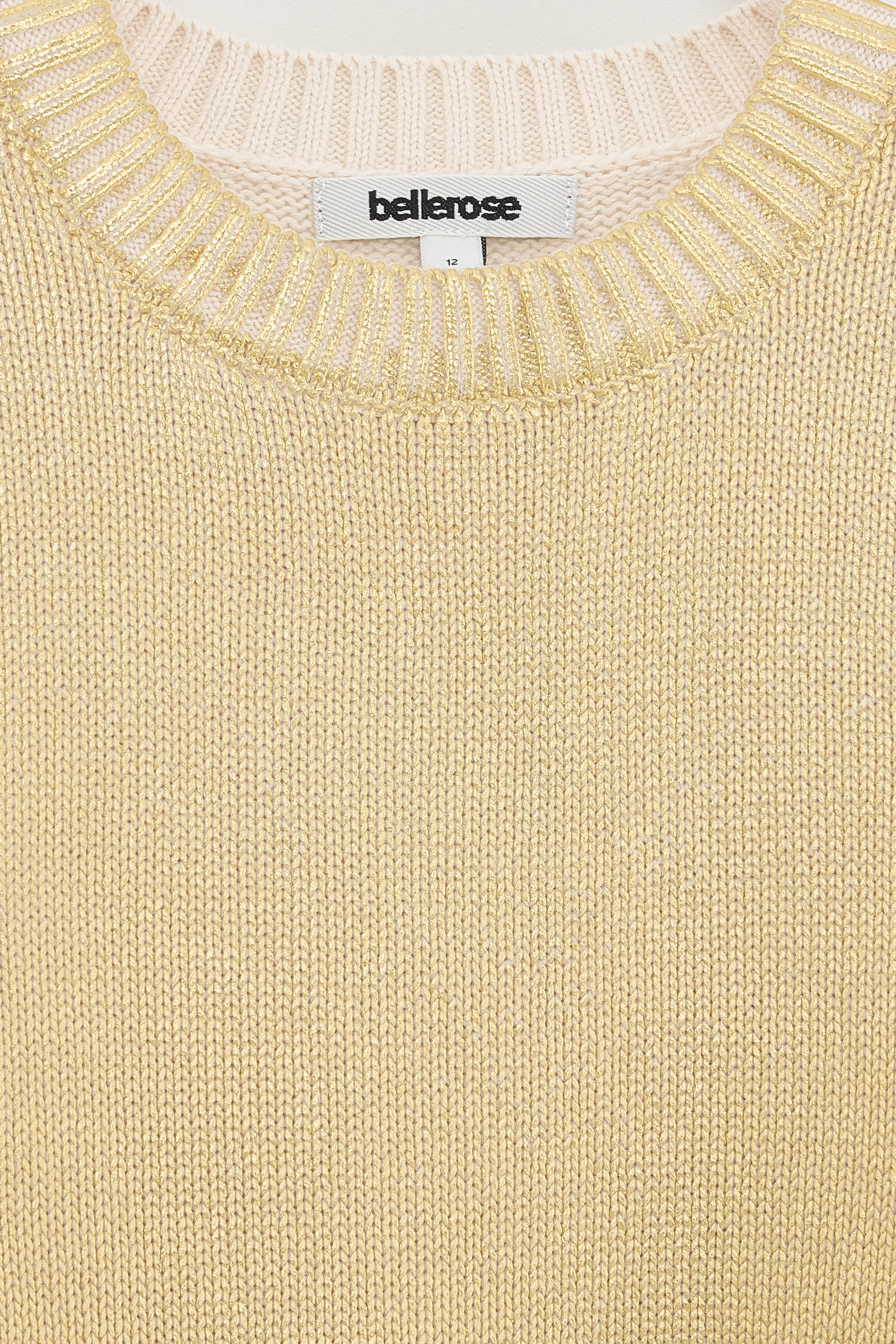 Arat short-sleeve sweater (261 / G / GOLD) - Image 4