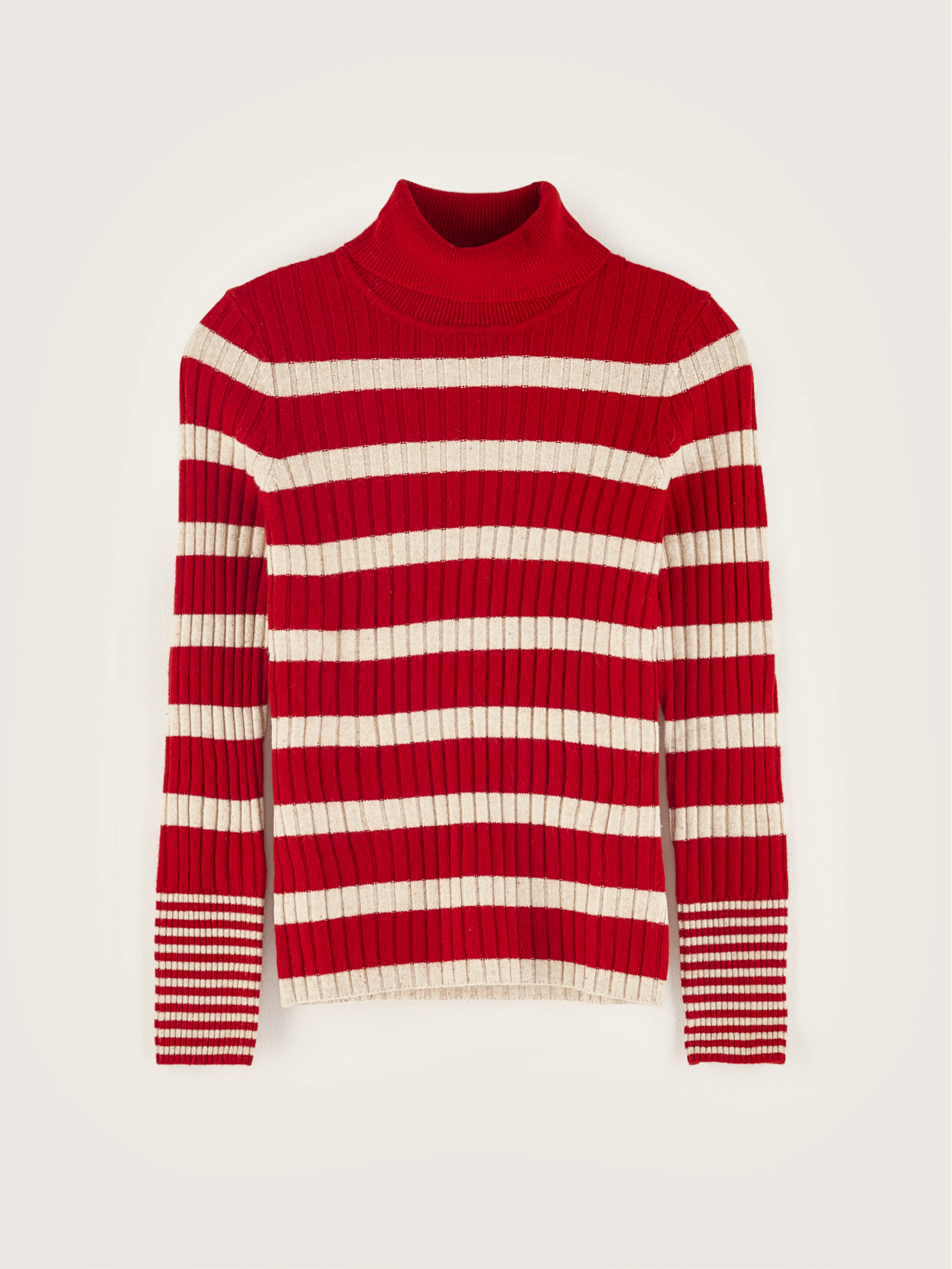 Ayre high-neck sweater (242 / G / STRIPE B) - Image 2