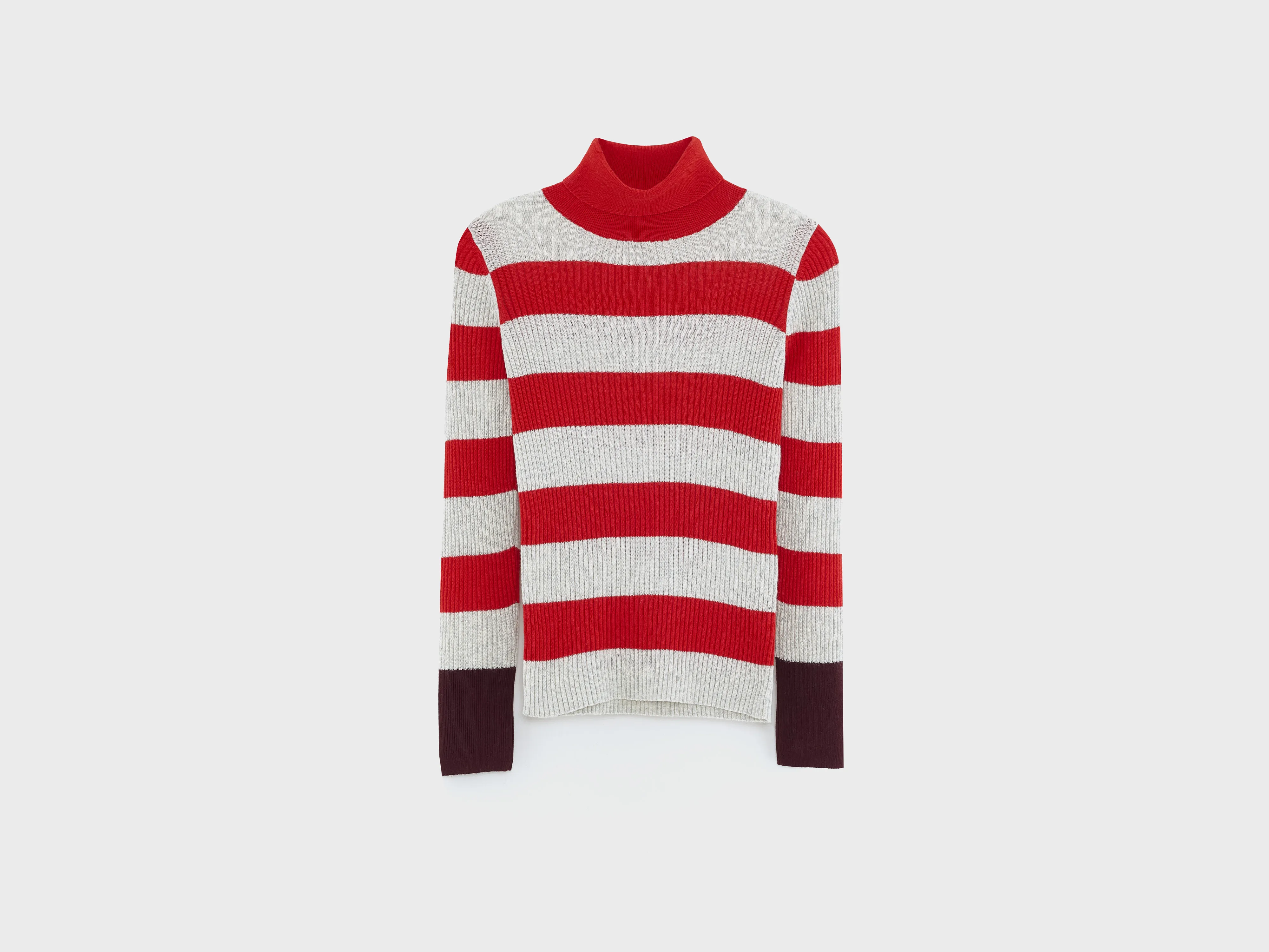 Gerzo turtle neck sweater (252 / G / STRIPE B)