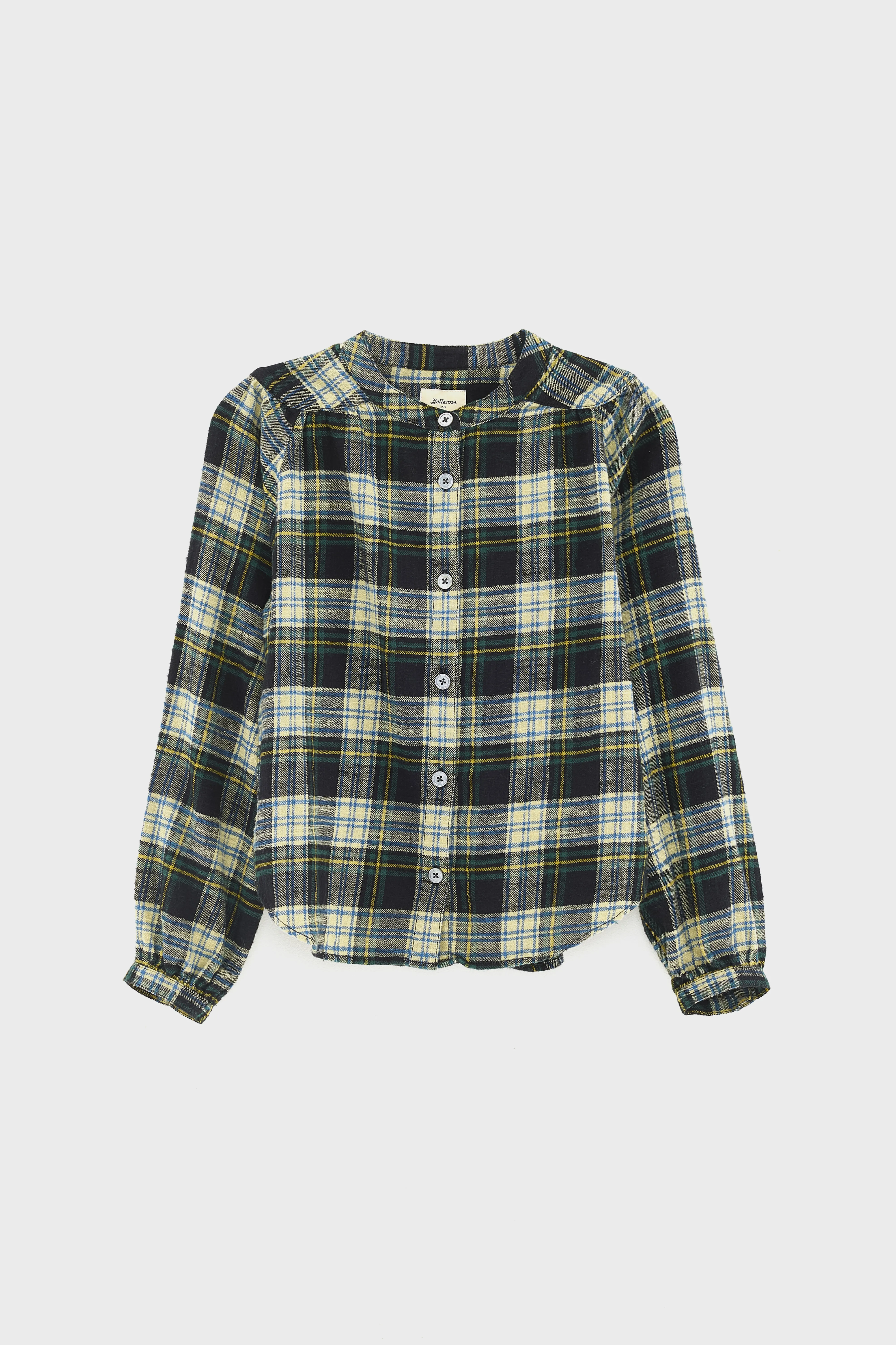 Hopsa checked blouse (252 / G / CHECK A) - Image 2