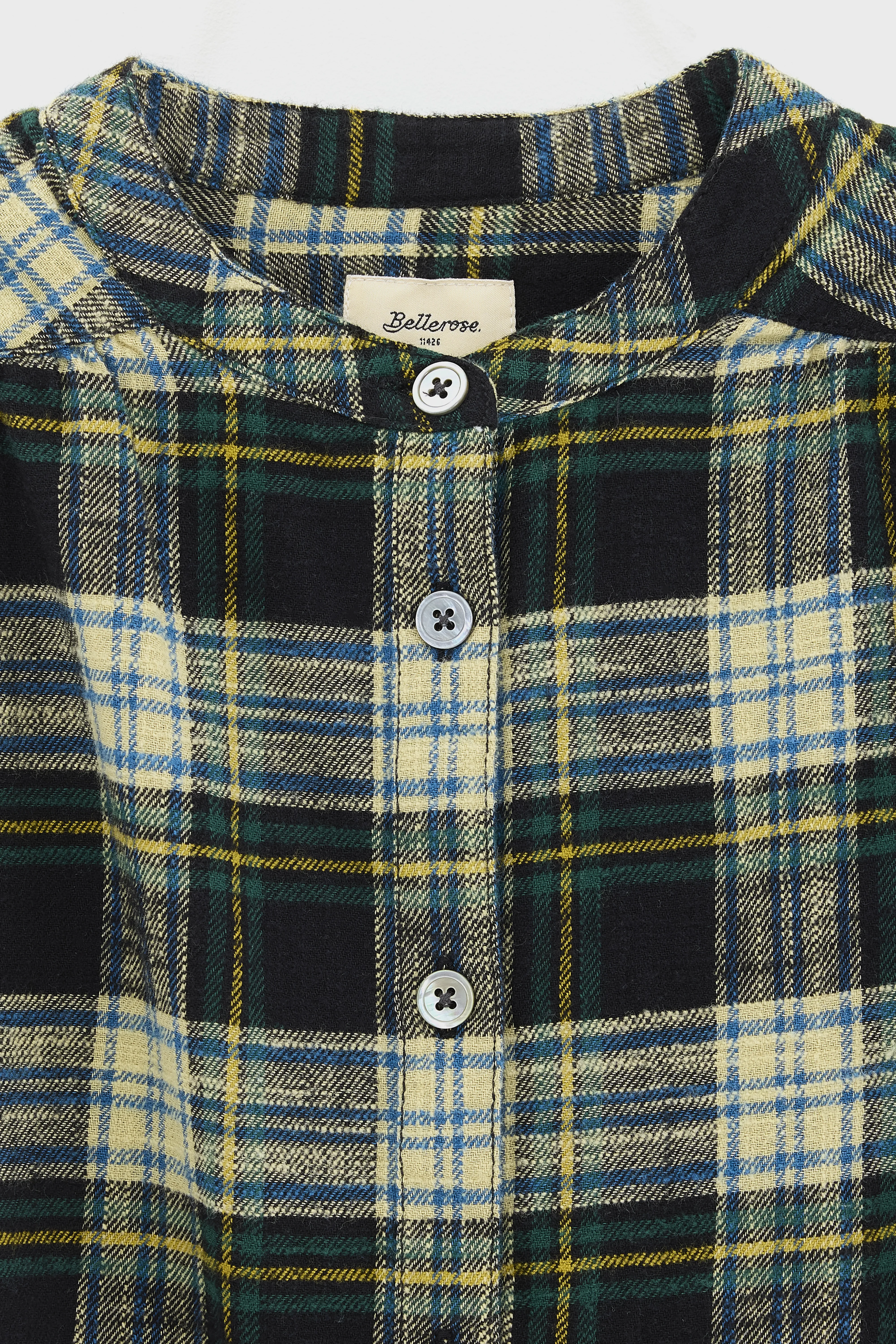 Hopsa checked blouse (252 / G / CHECK A) - Image 3