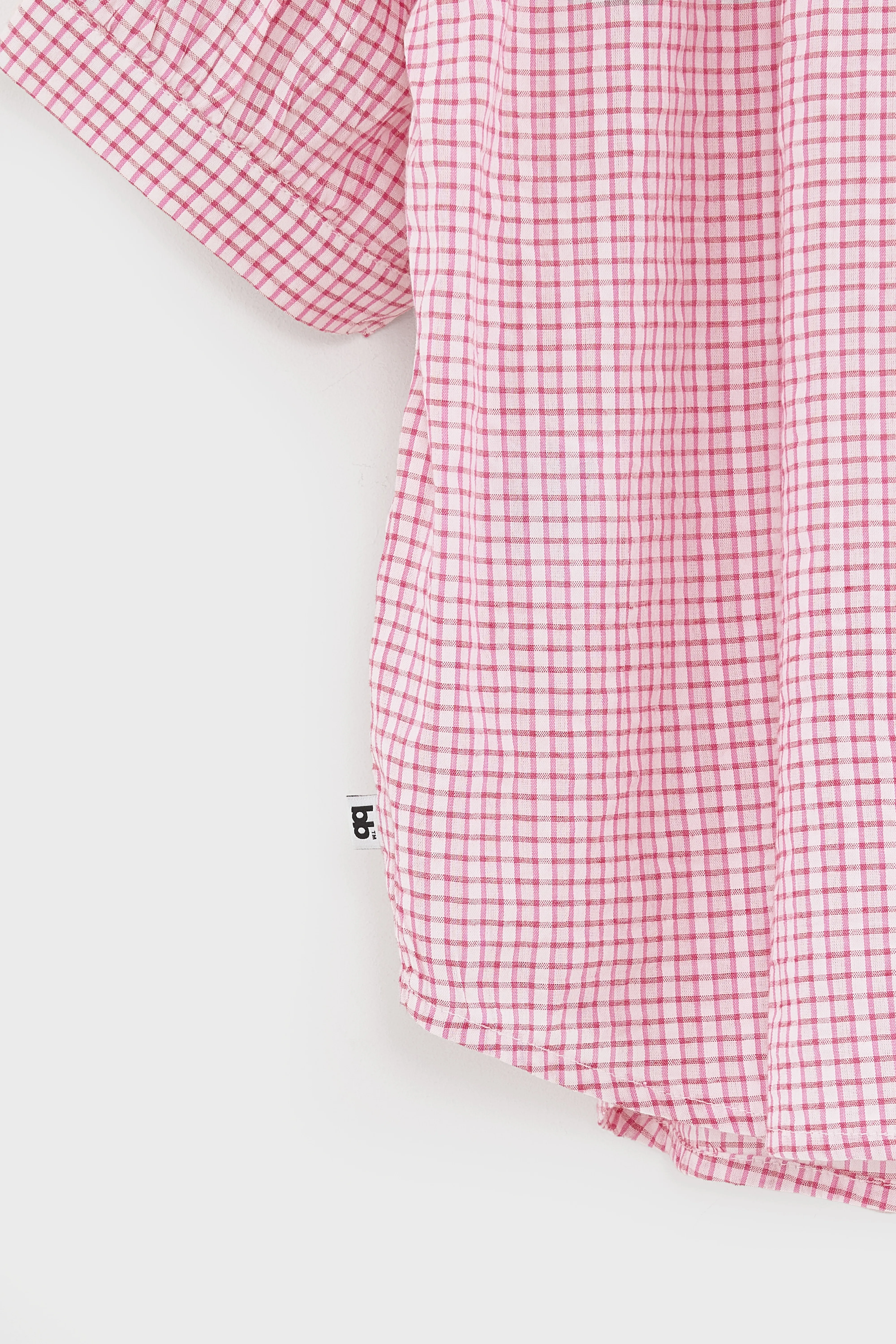 Hopsa short-sleeve blouse (261 / G / CHECK A) - Image 5