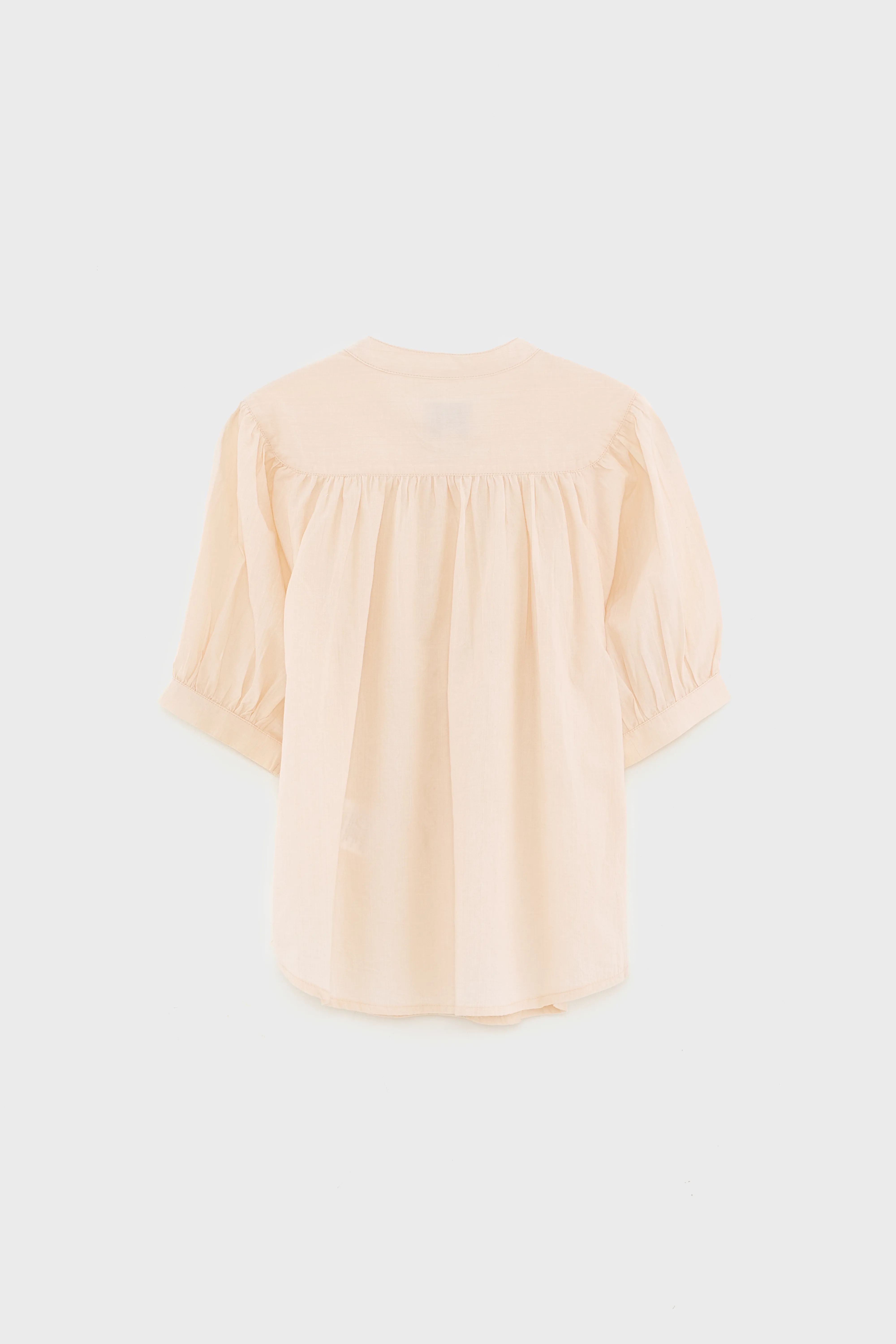 Hopsa short-sleeve blouse (261 / G / LIGHT ROSE) - Image 3