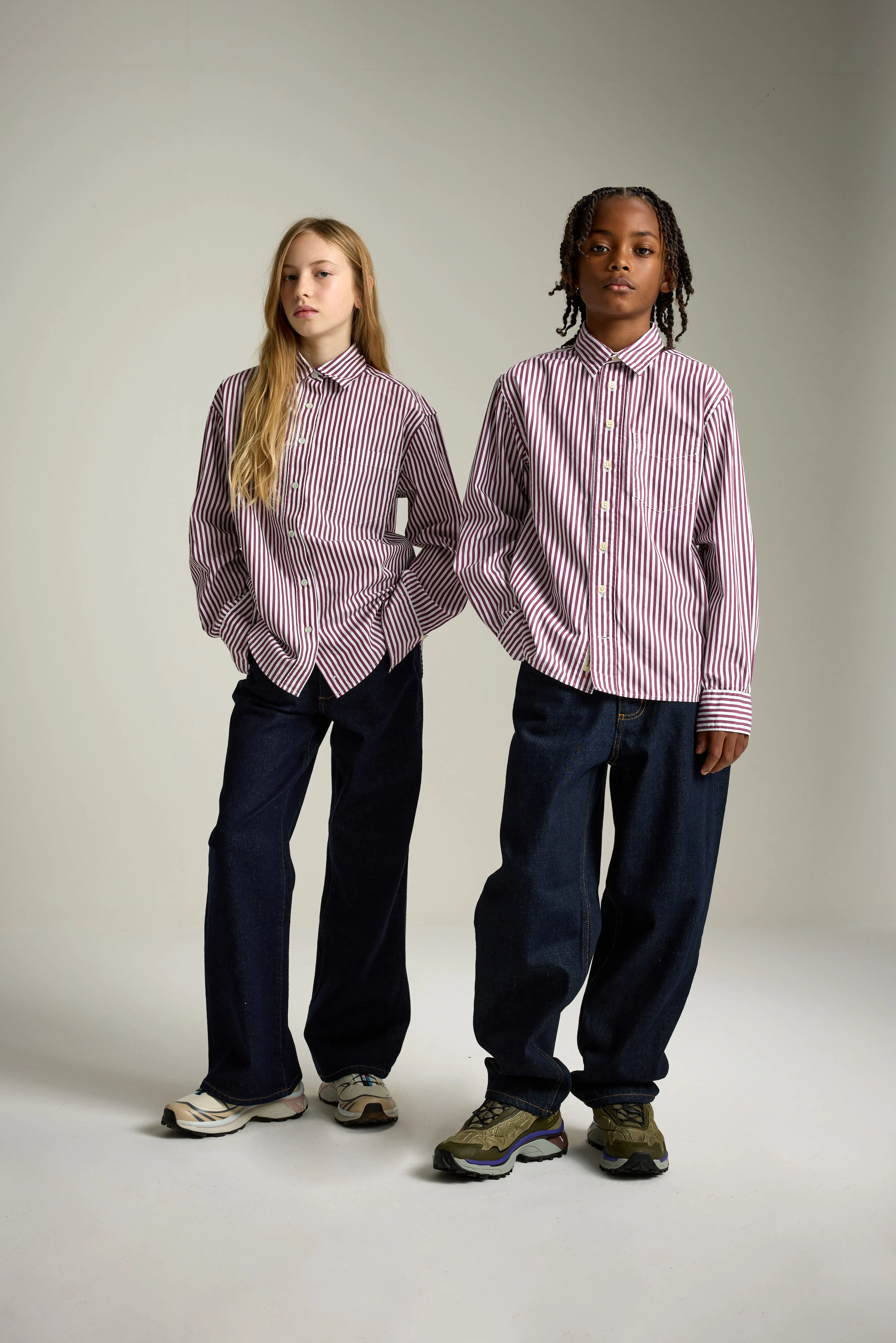 Ironis straight shirt (252 / G / STRIPE A) - Image 2
