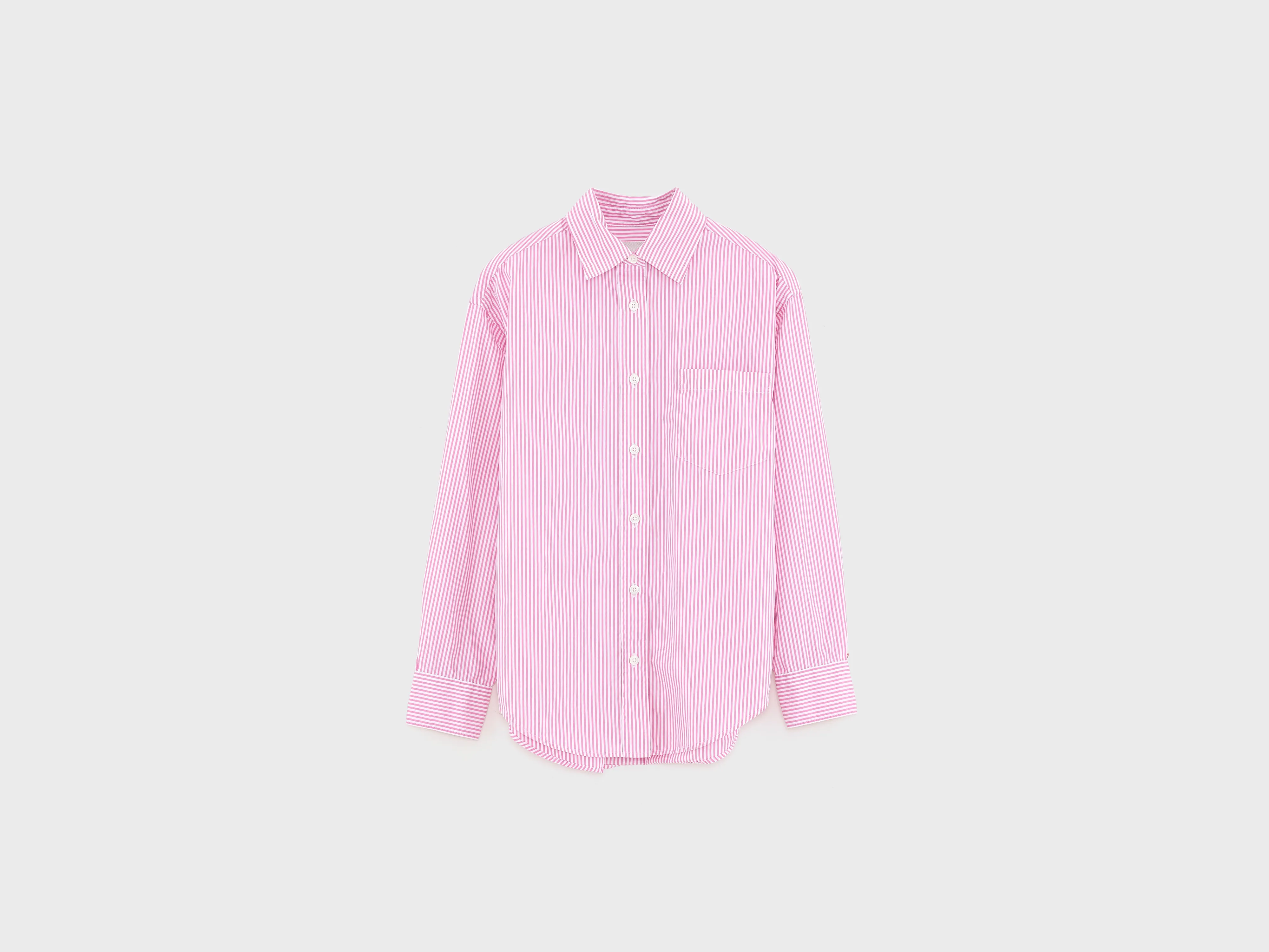 Ironis straight shirt (261 / G / STRIPE C)