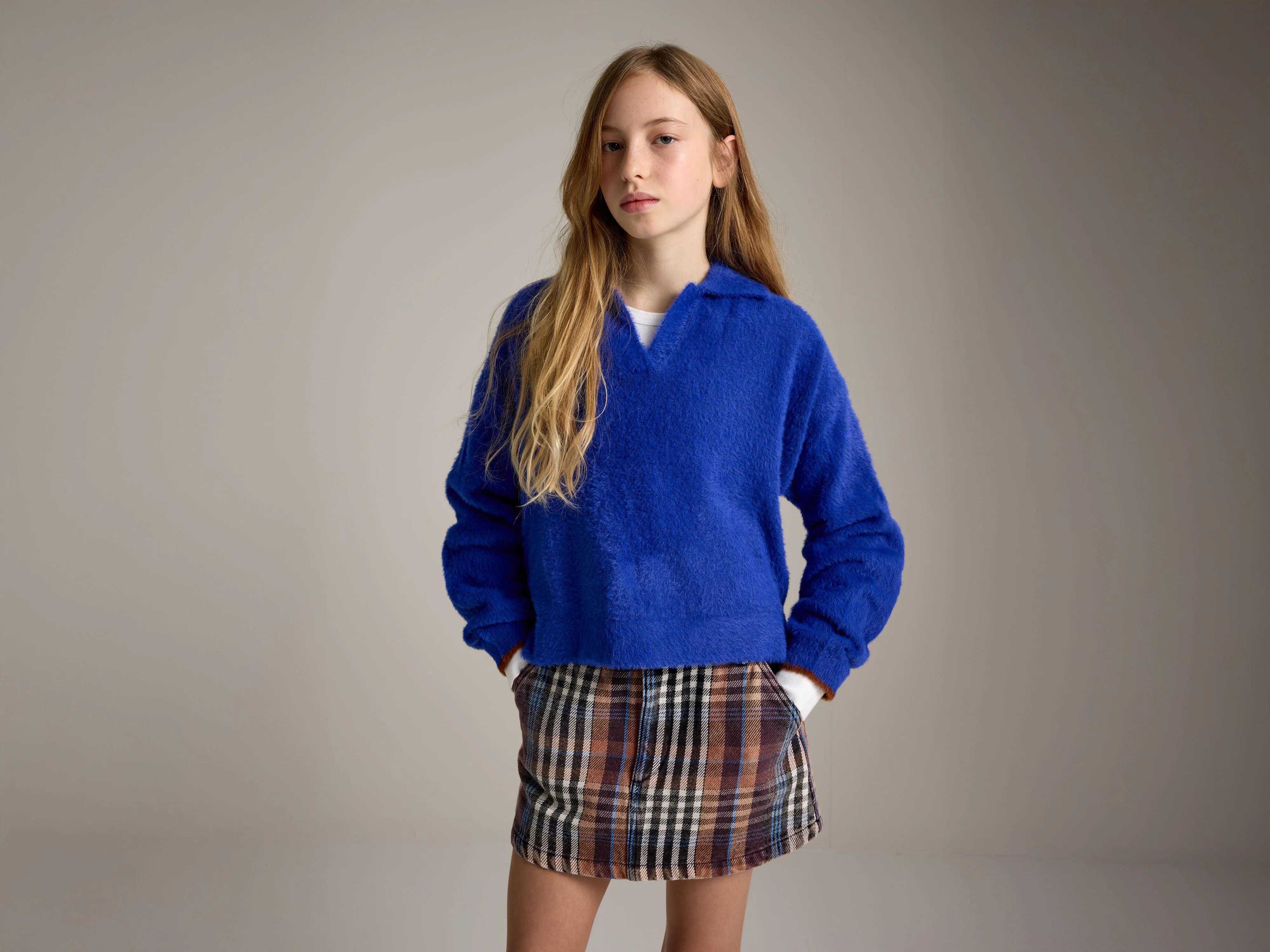 Pebbs mini skirt (252 / G / CHECK A)
