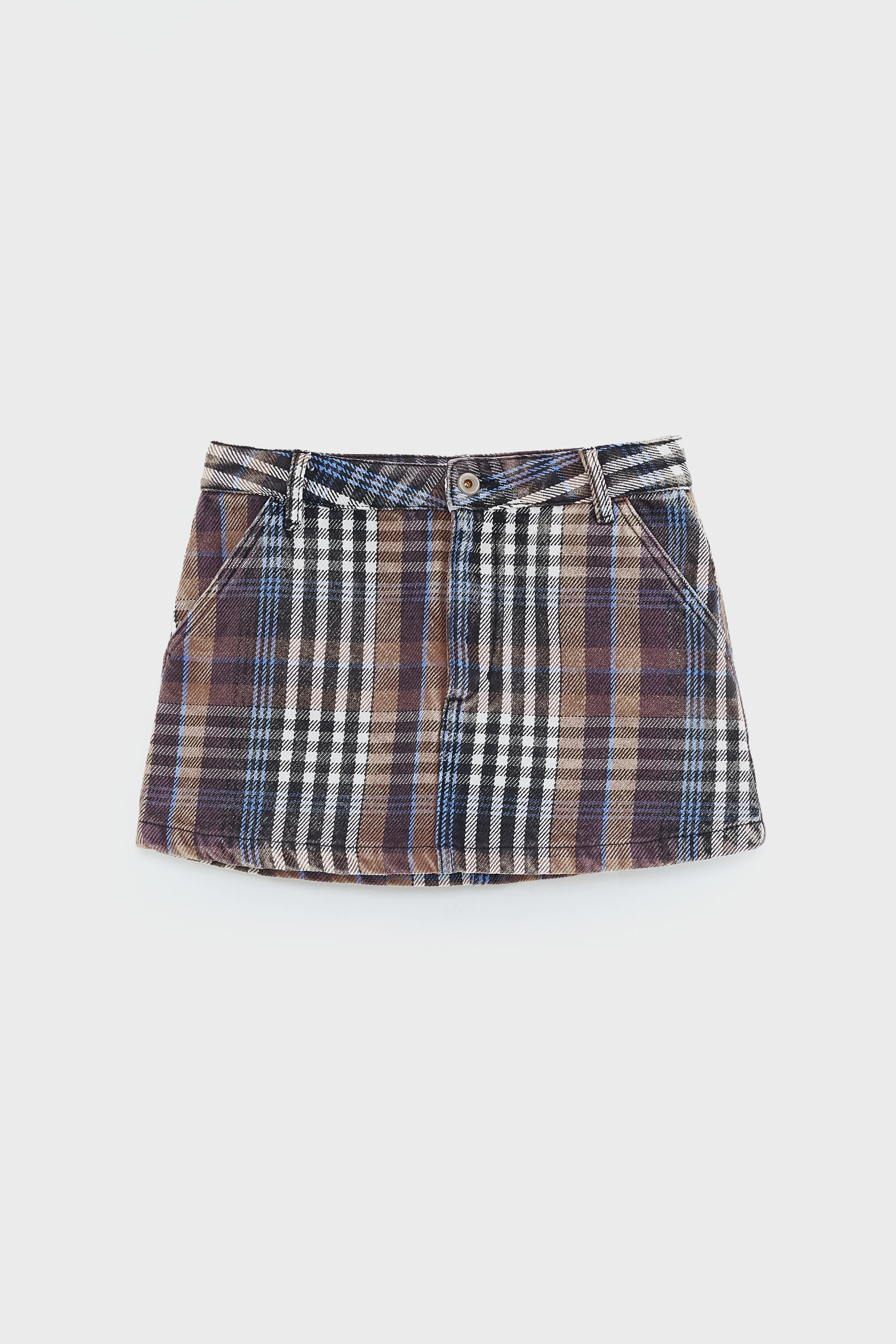 Pebbs mini skirt (252 / G / CHECK A) - Image 3