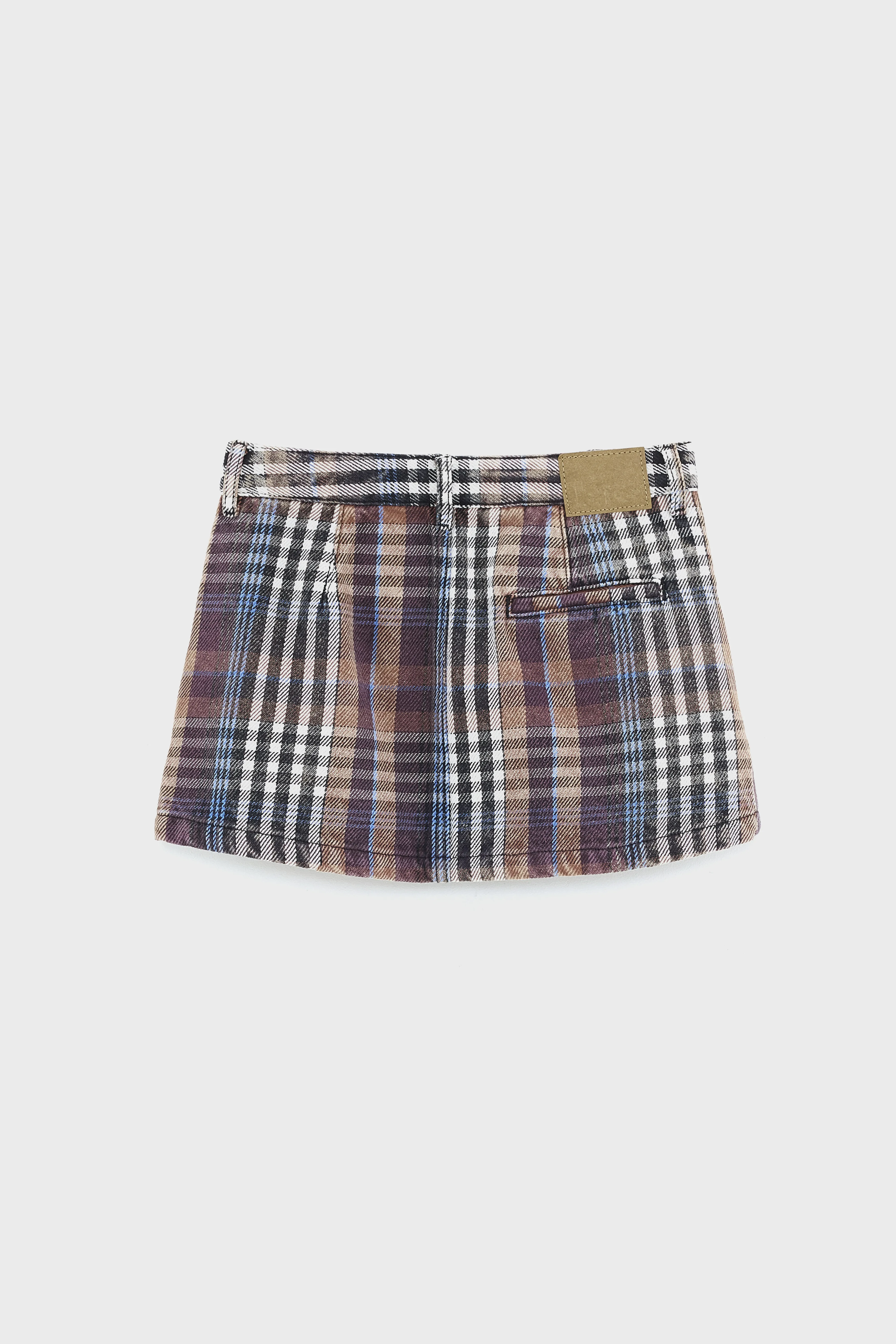 Pebbs mini skirt (252 / G / CHECK A) - Image 5