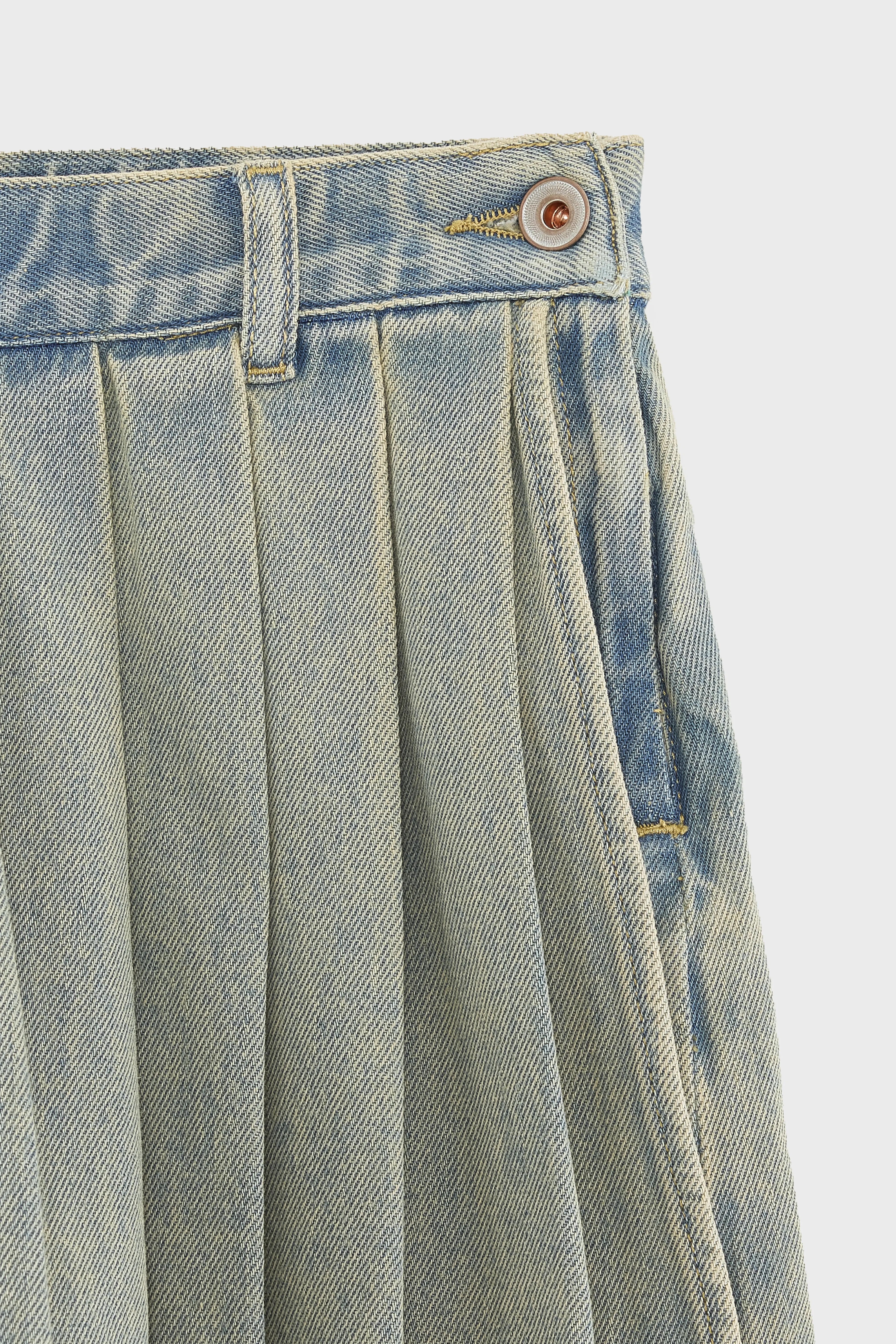 Waves mini skort (252 / G / USED BLUE) - Image 3