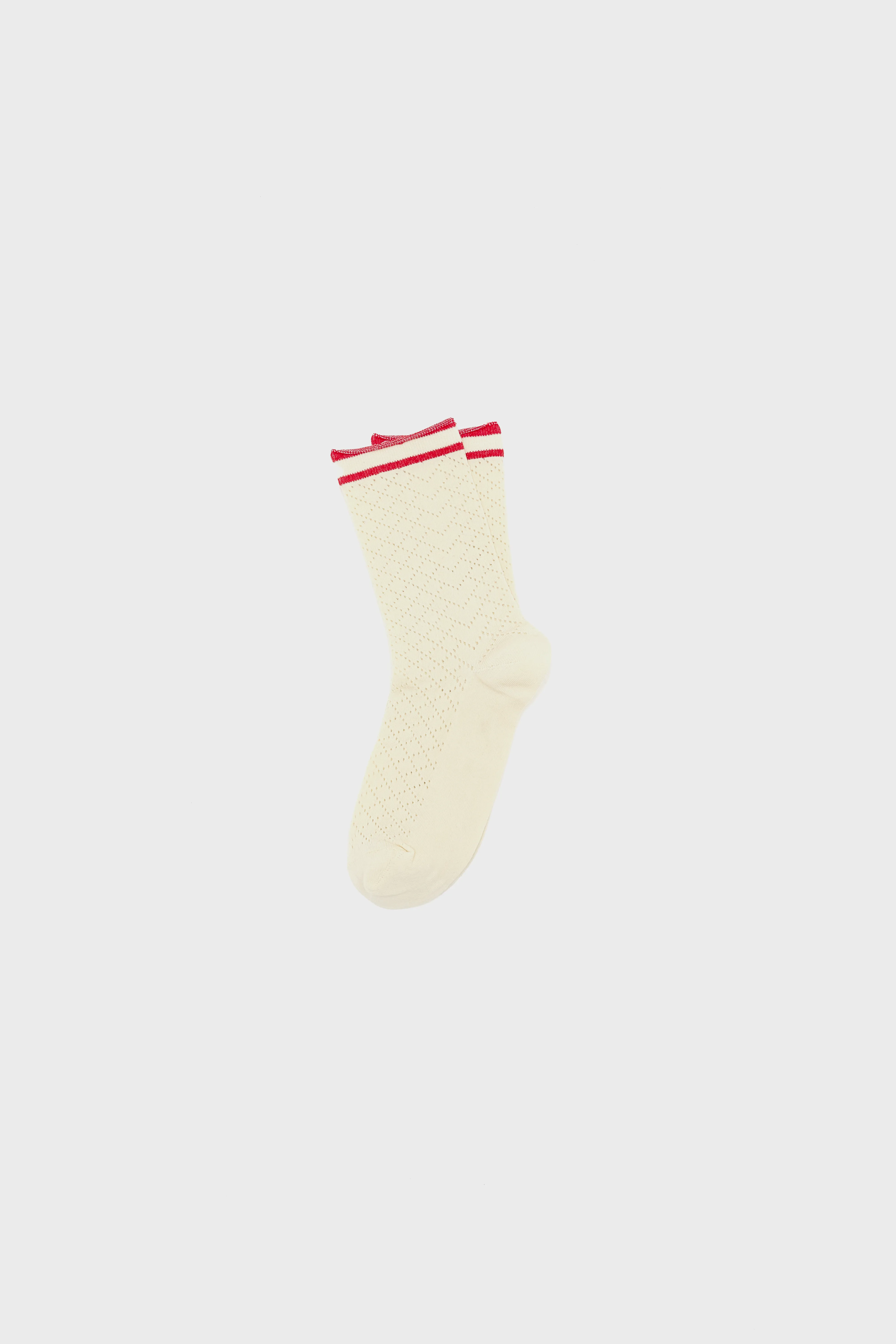 Braf crew socks (261 / G / MILK) - Image 2