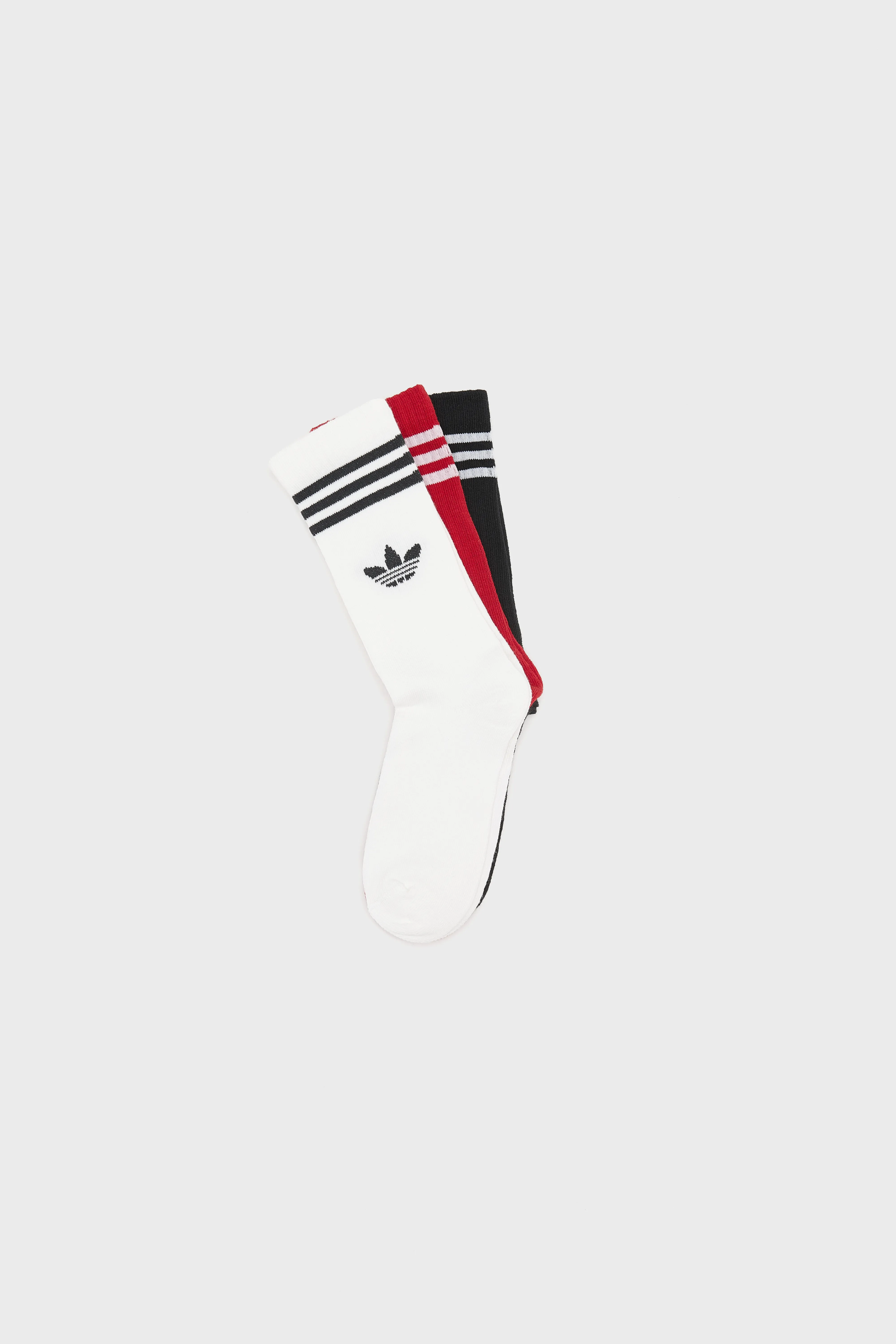 3-Stripes Crew Socks for Juniors  (252 / G / MULTICOLOR) - Image 2