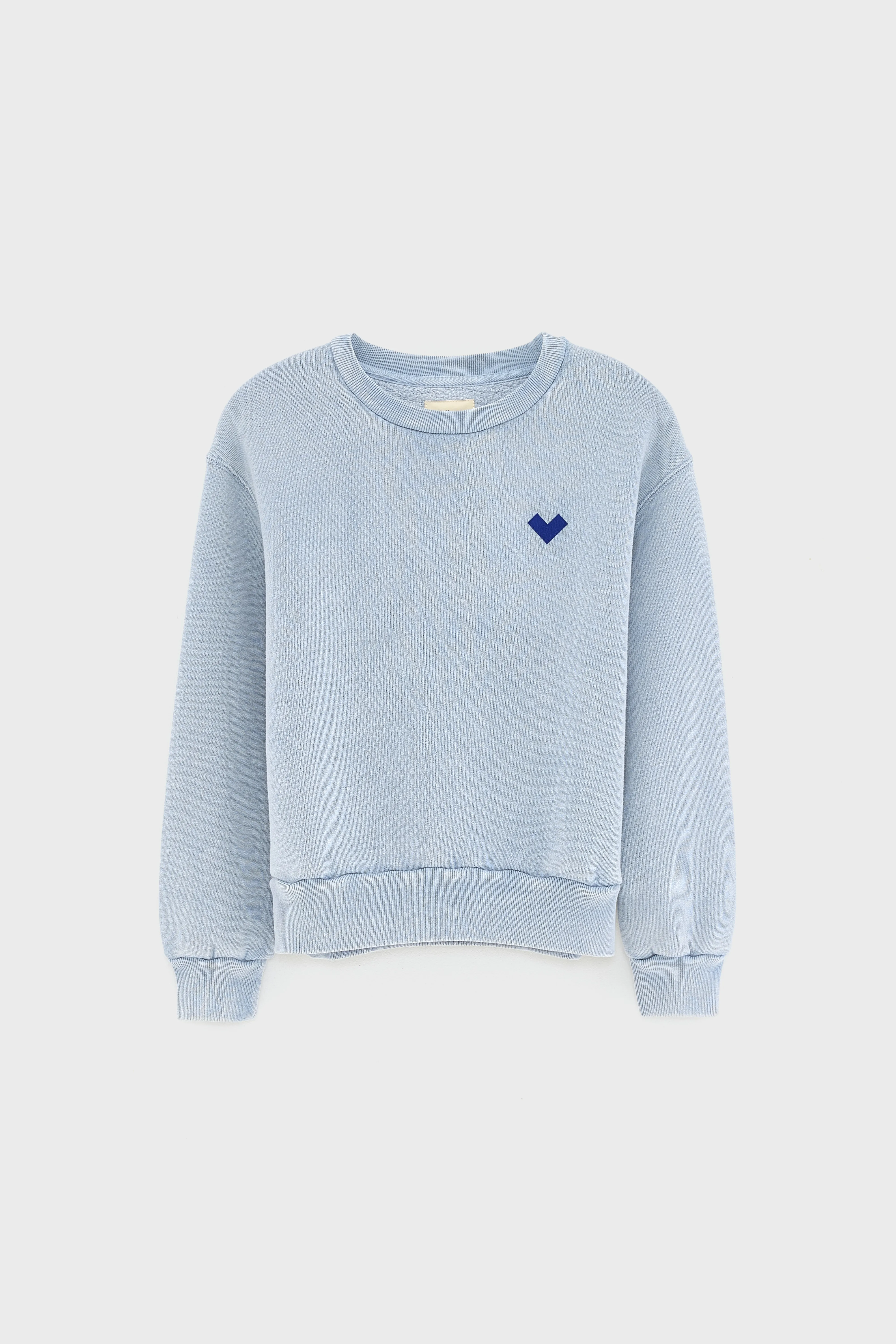 Fanzi crewneck sweatshirt (252 / G / CHAMBRAY) - Image 2