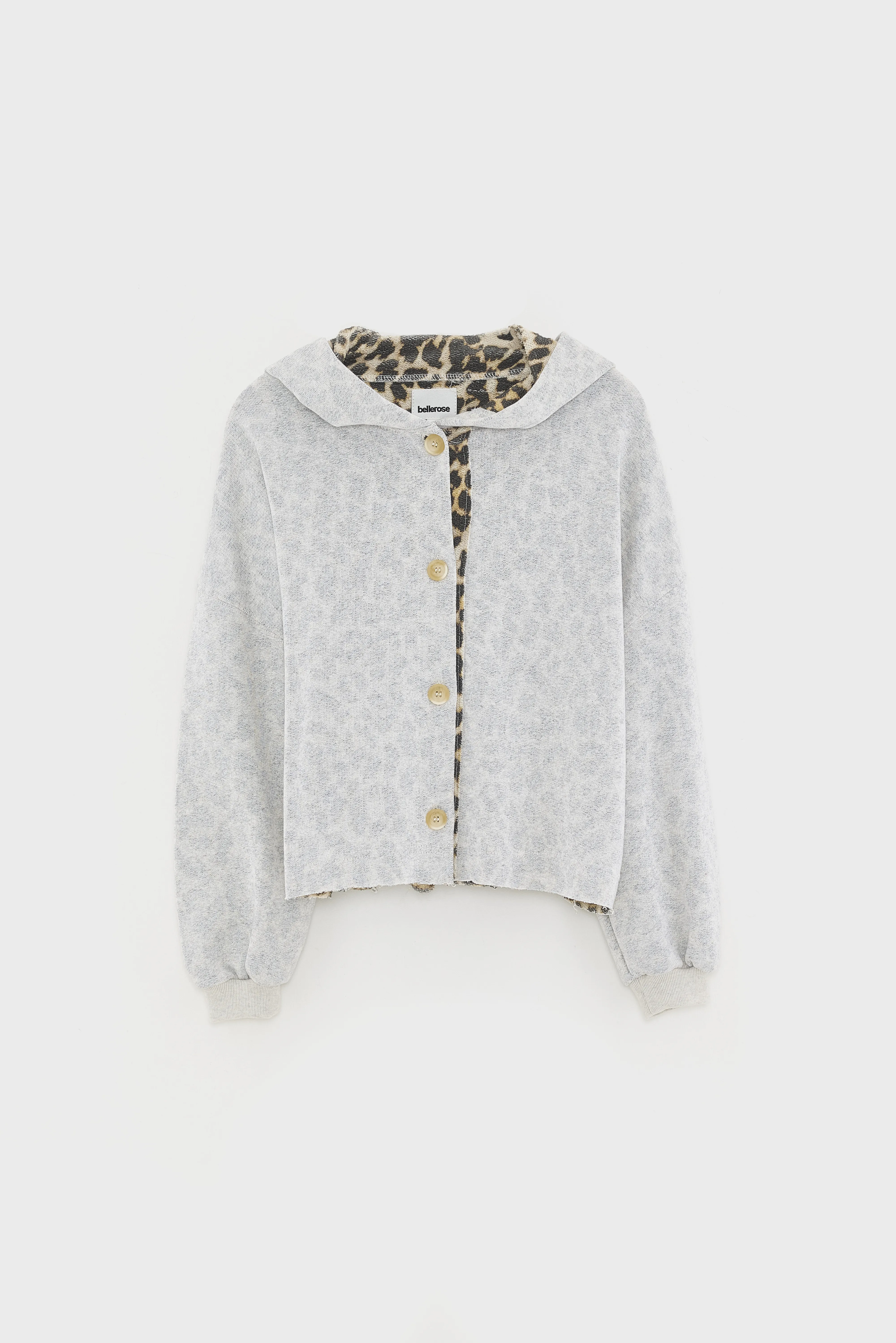 Fleya relaxed cardigan (261 / G / OYSTER) - Image 2