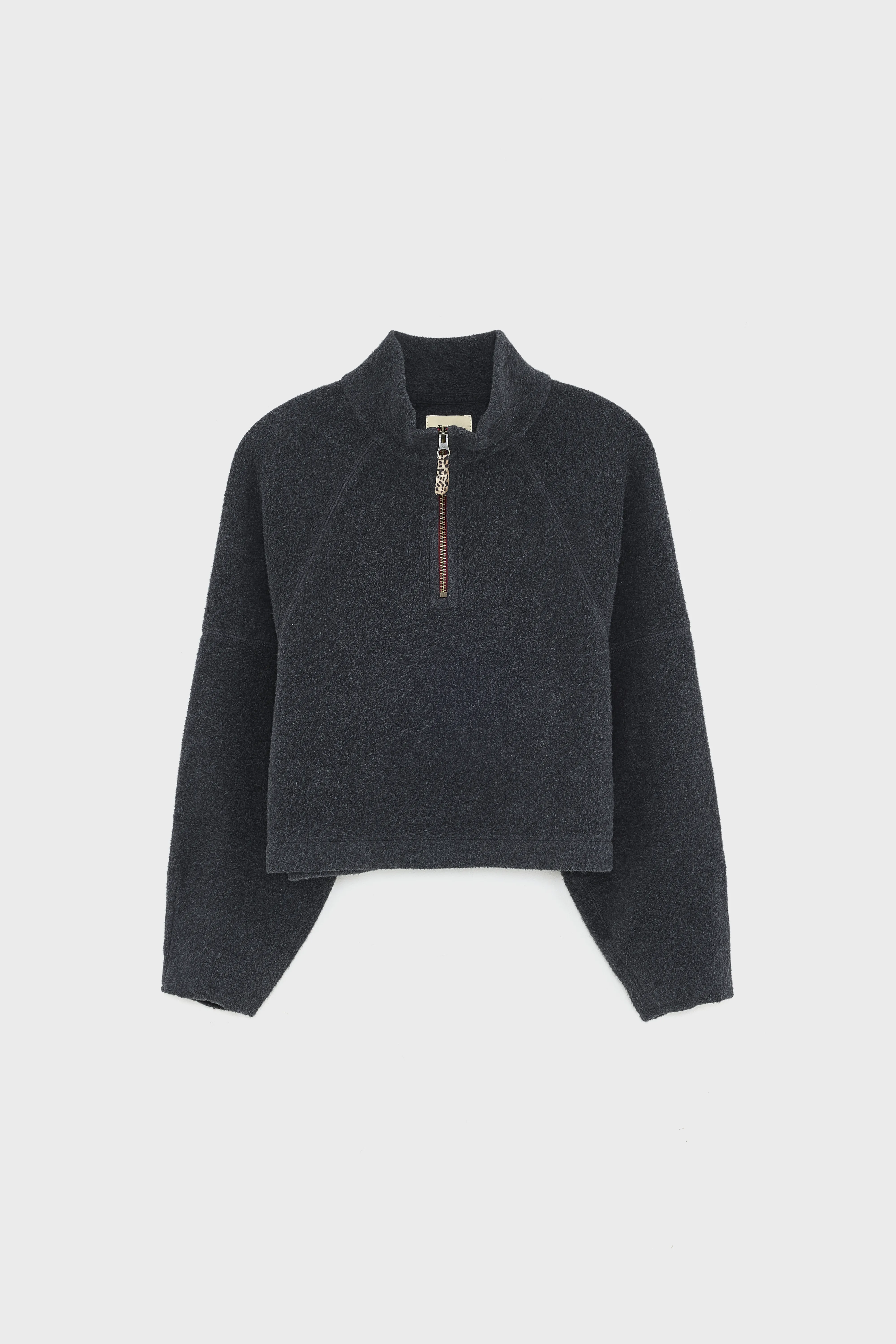Machy cropped sweatshirt (252 / G / ANTHRACITE) - Image 2