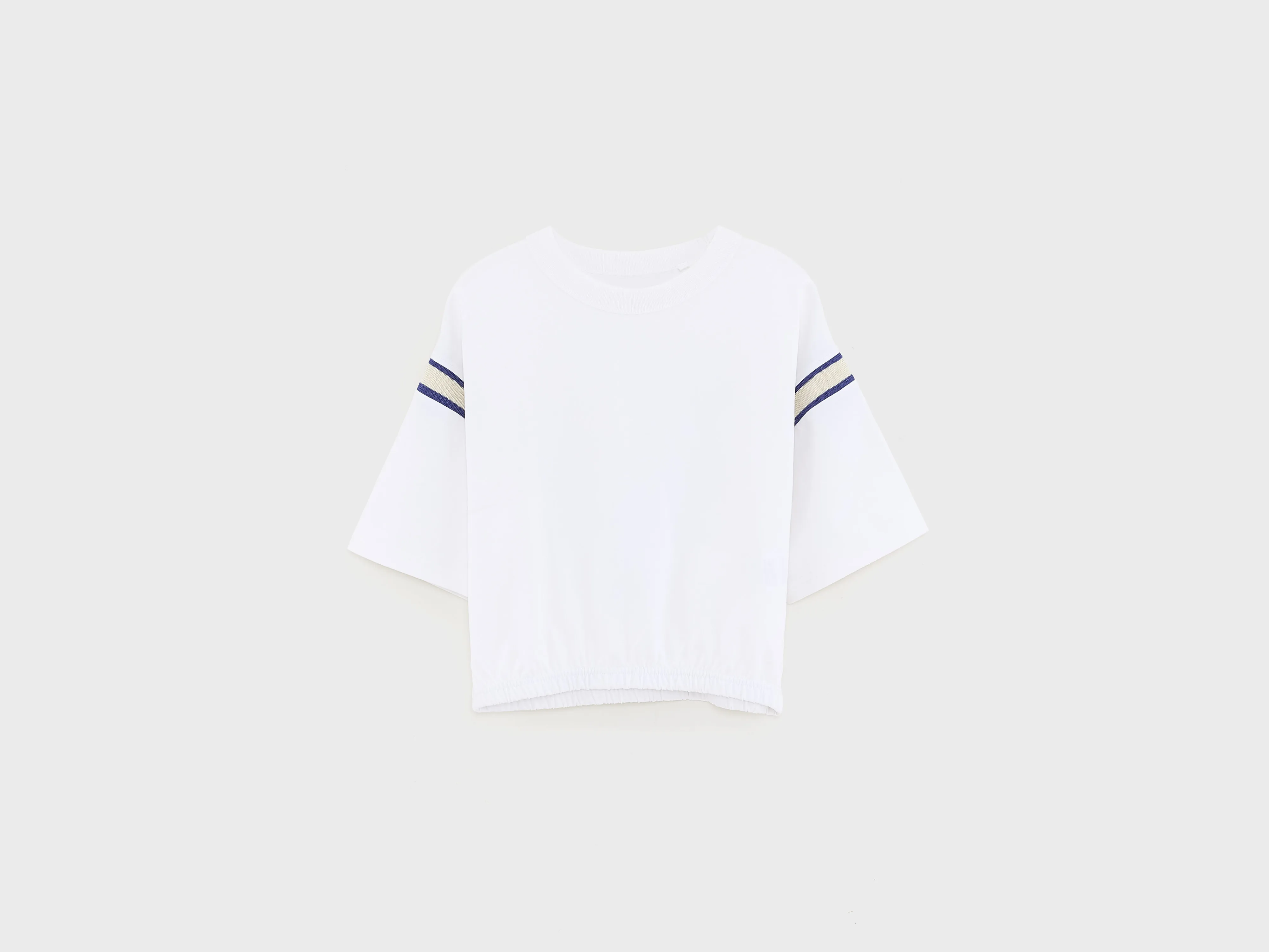Casel cropped t-shirt (261 / G / WHITE)