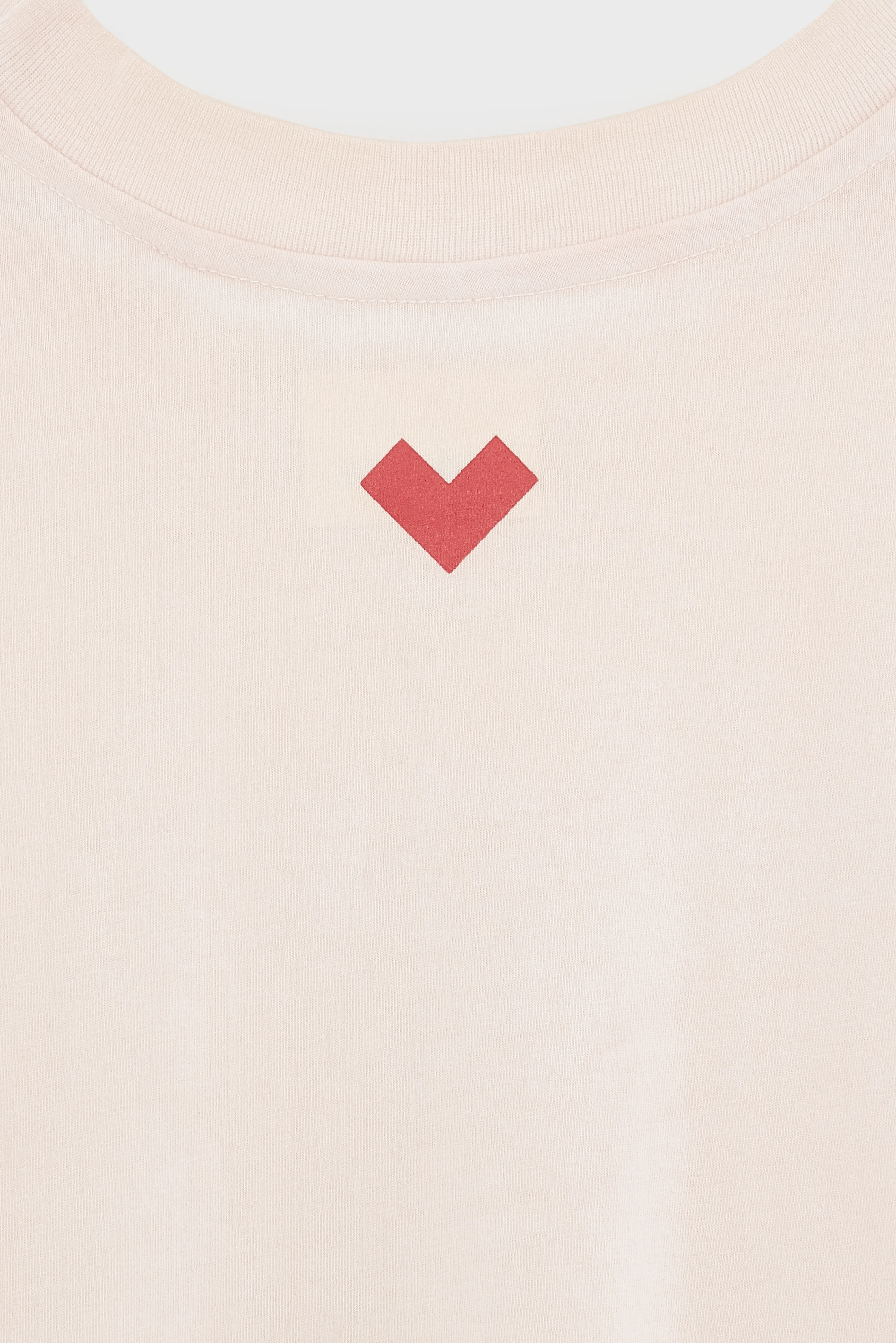 Cindo cropped t-shirt (261 / G / LIGHT ROSE) - Image 5