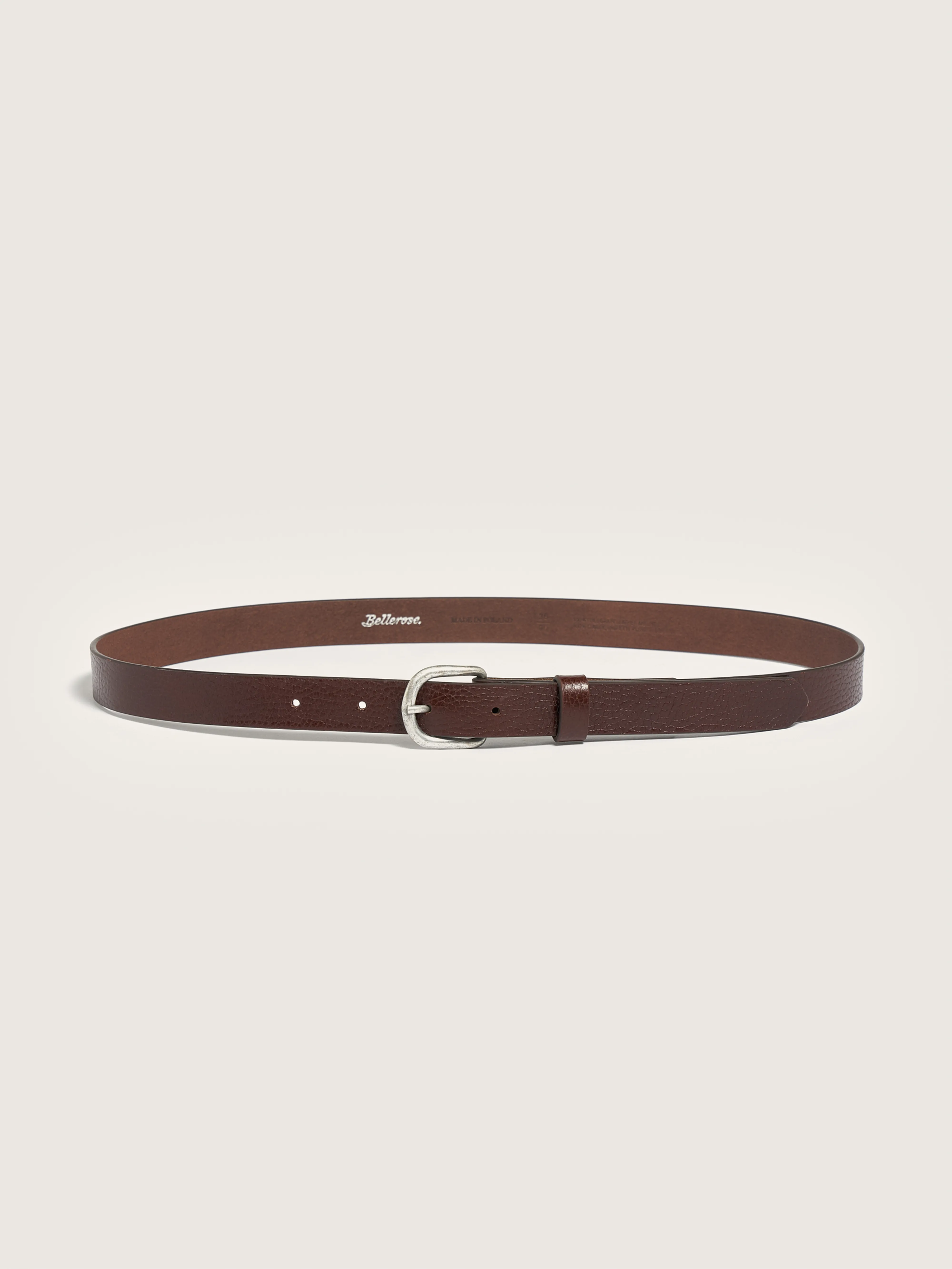 Selta leather belt (251 / M / CHOCOLATE) - Image 2
