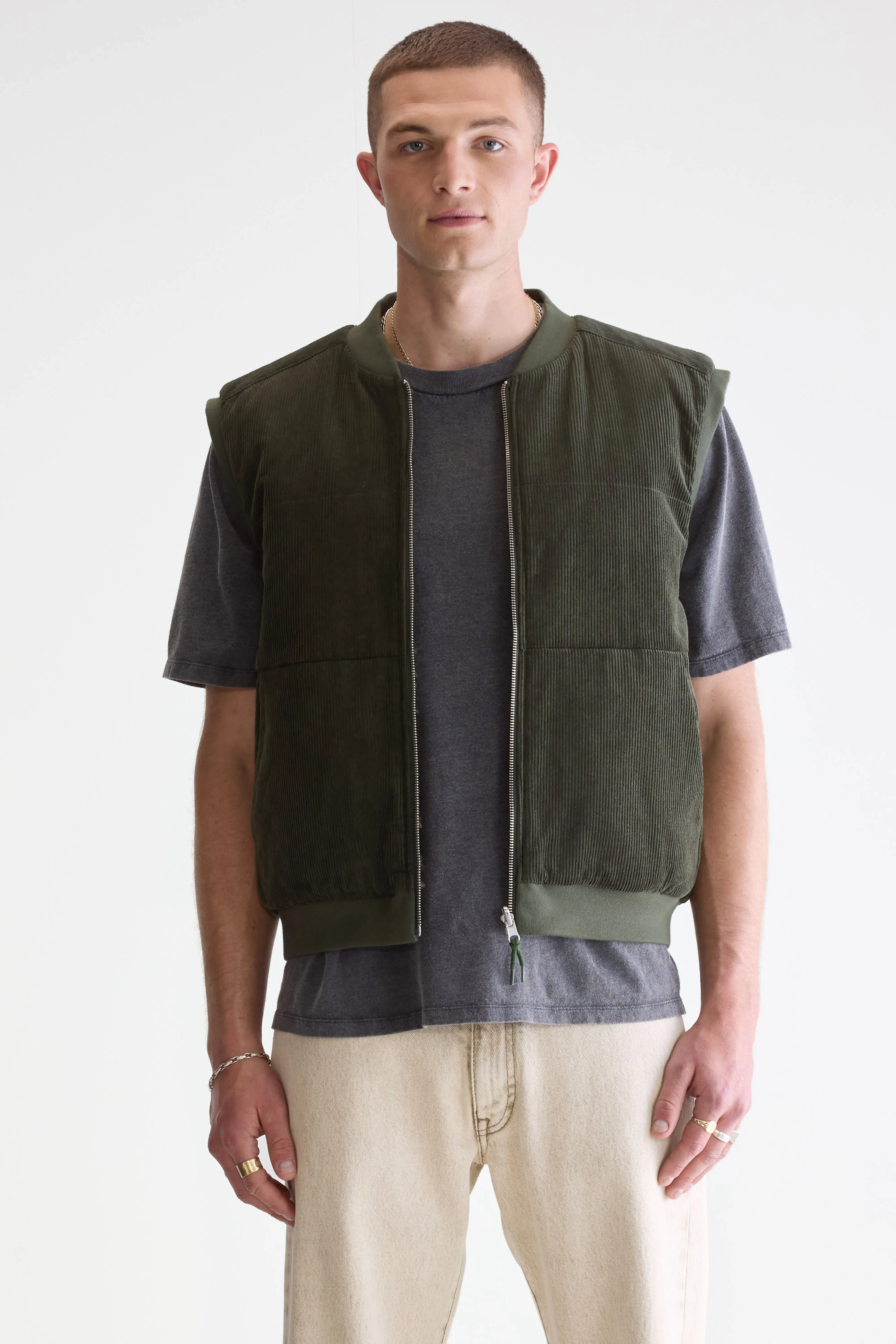 Jocko bodywarmer (252 / M / DARK OLIVE) - Image 2