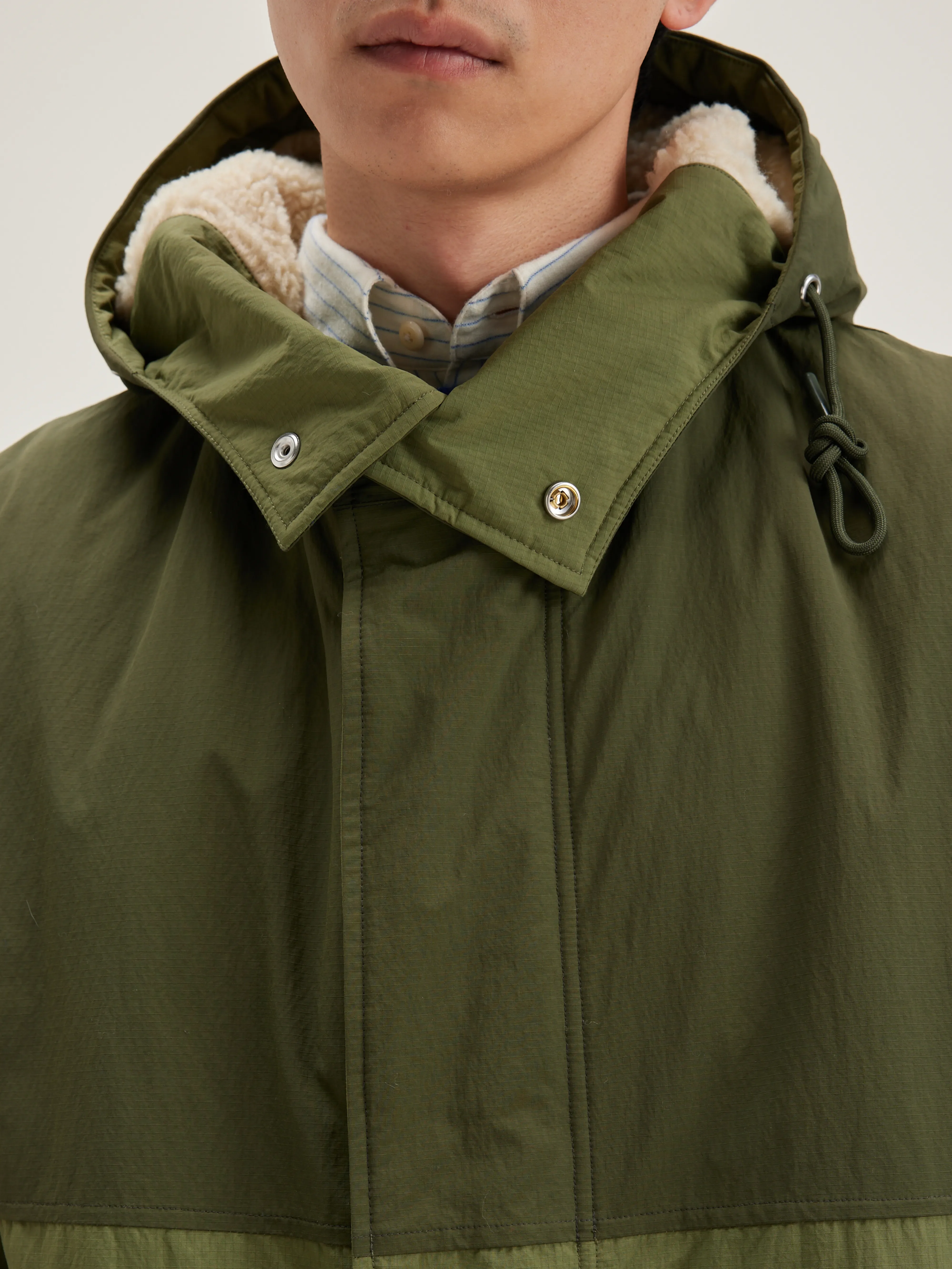 Hansom hooded parka (242 / M / ARMY) - Image 5