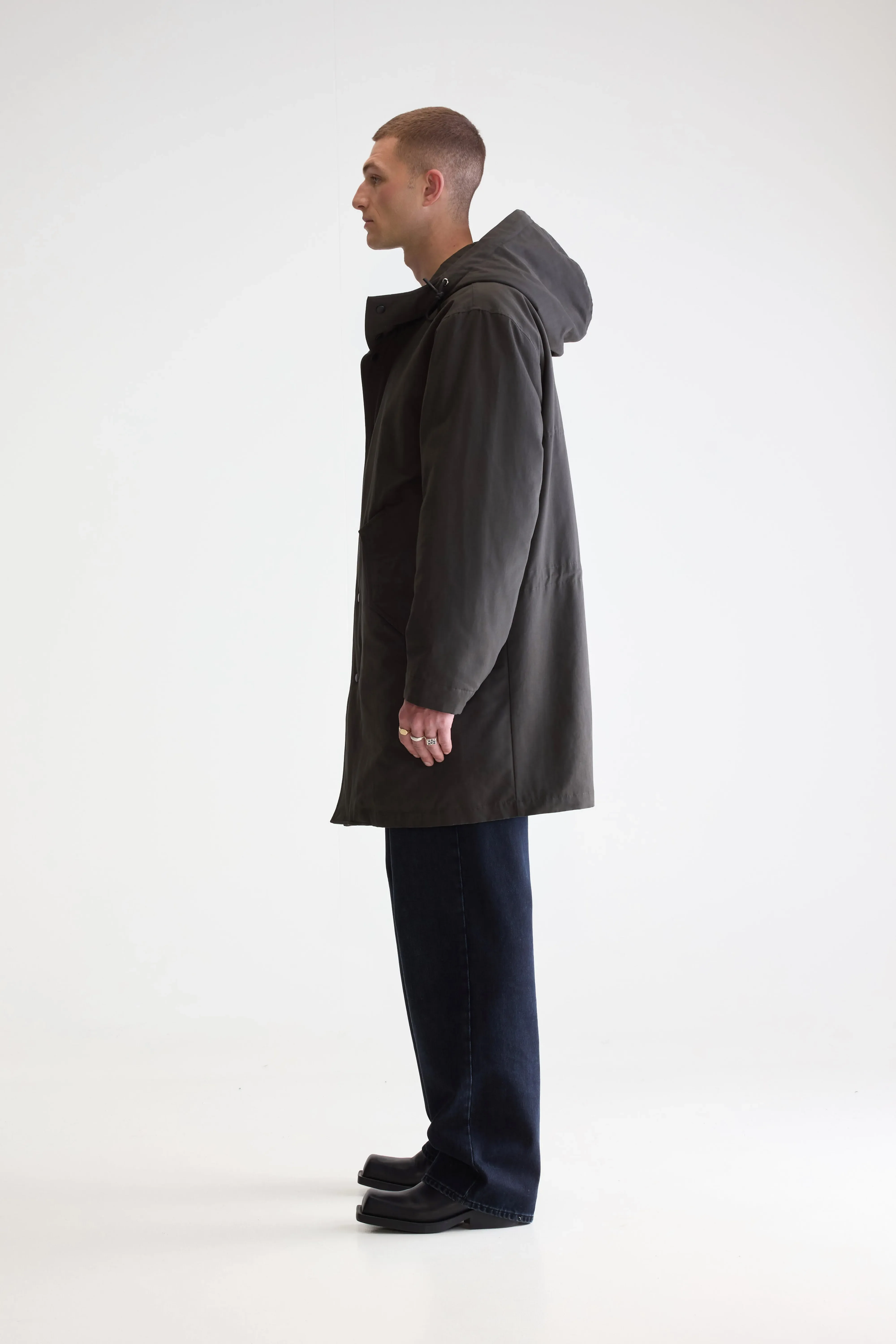 Hanson hooded parka (252 / M / PIRATE) - Image 5