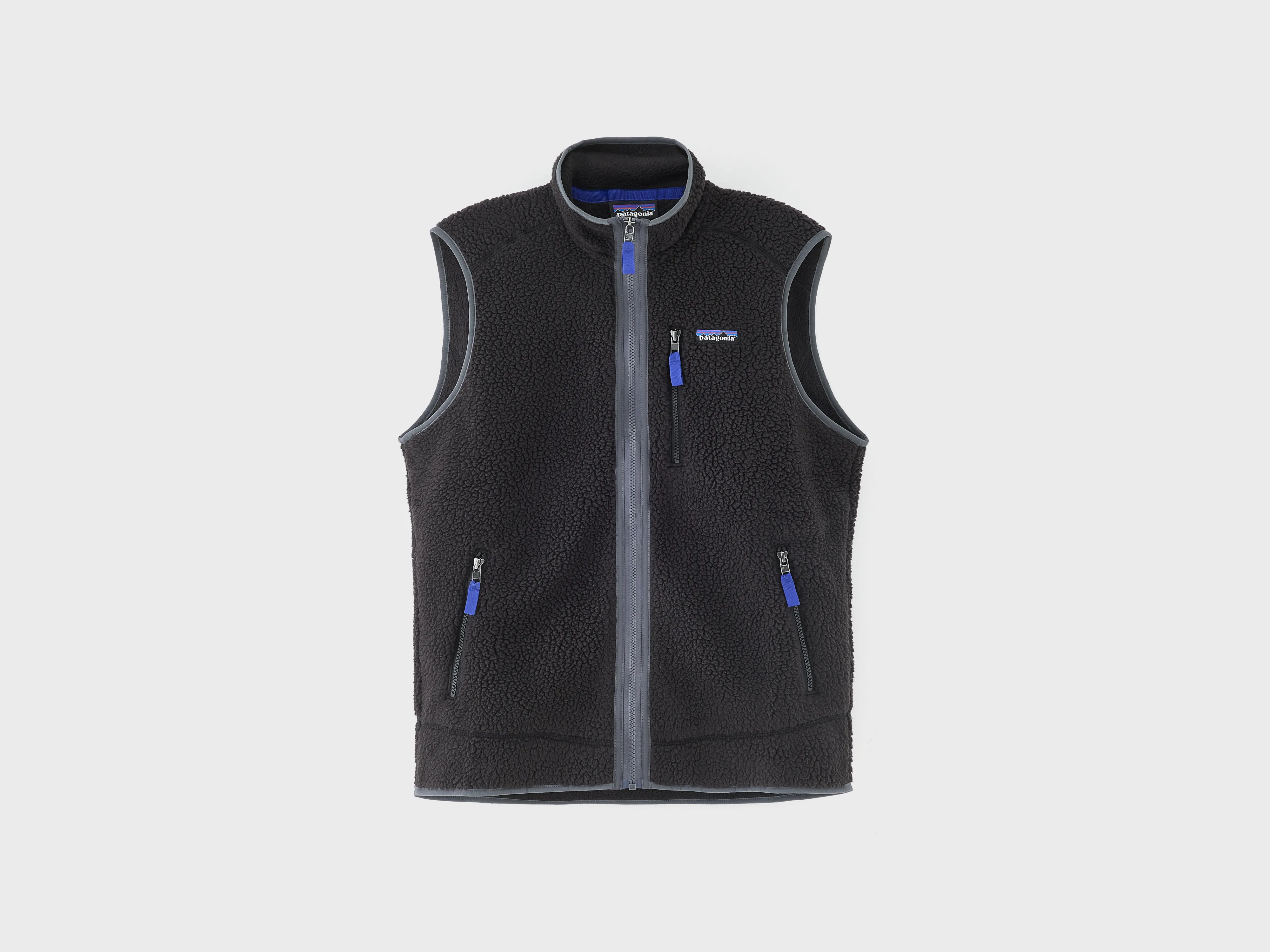 Men's Retro Pile Fleece Vest  (252 / M / BLACK)