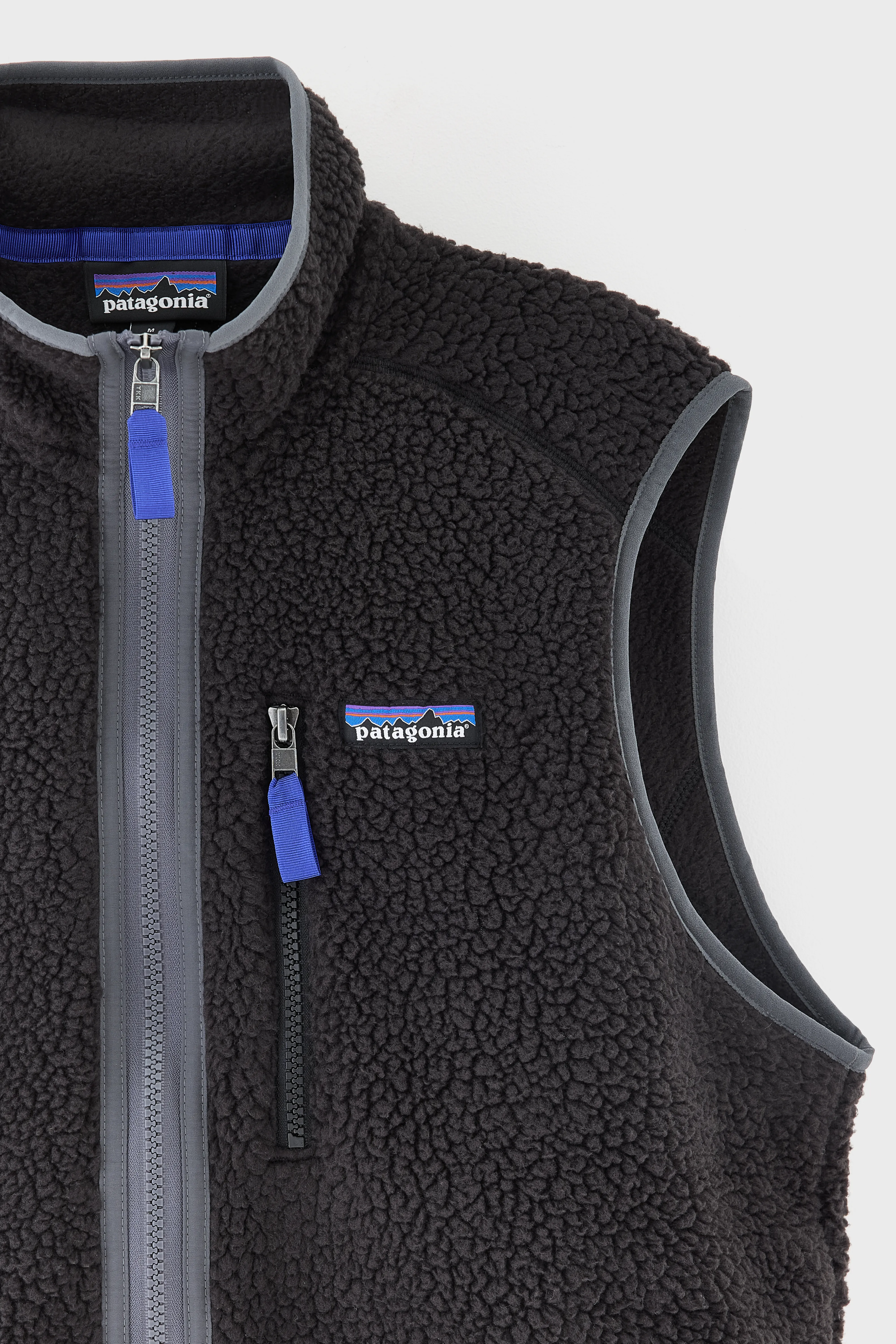 Men's Retro Pile Fleece Vest  (252 / M / BLACK) - Image 3