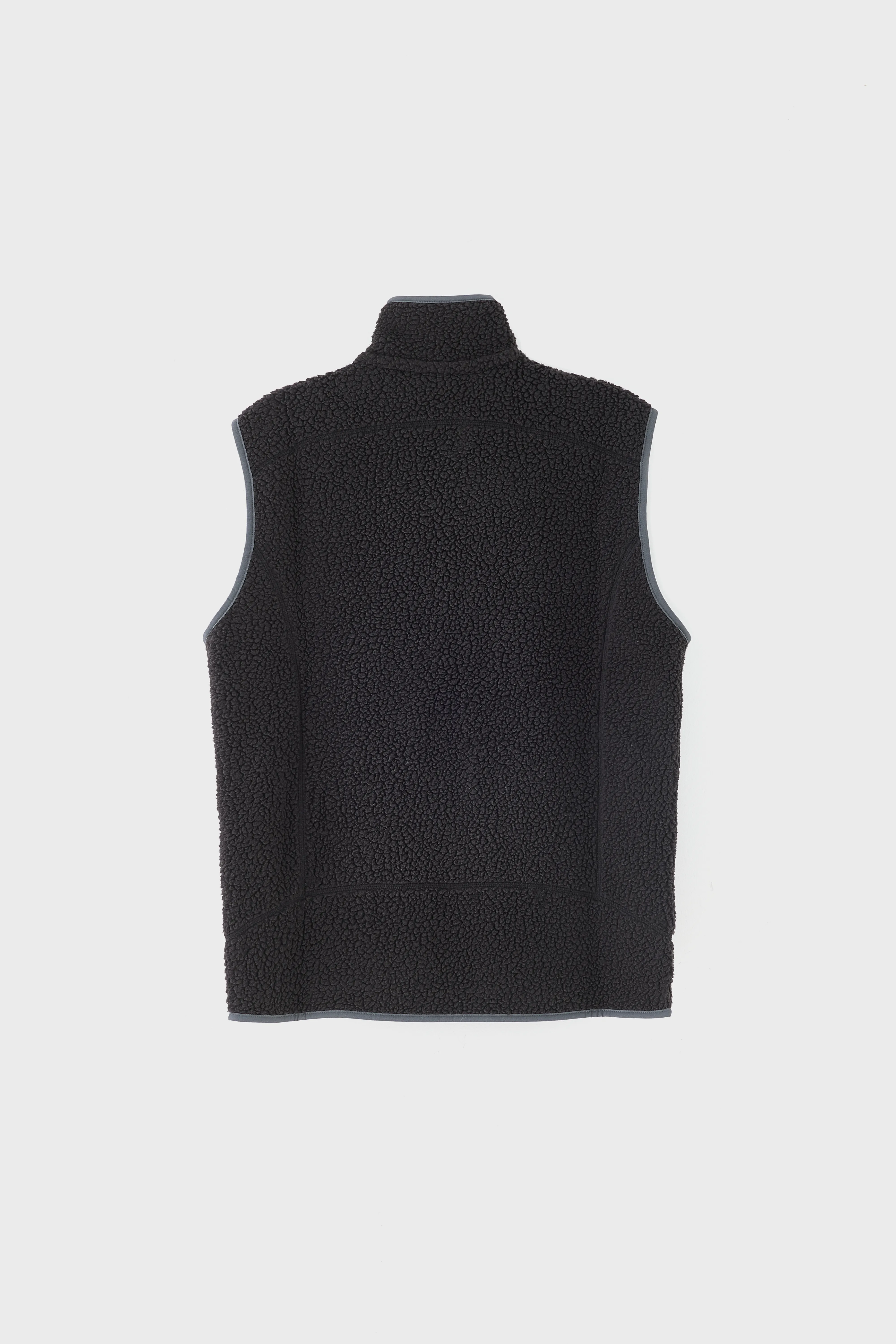 Men's Retro Pile Fleece Vest  (252 / M / BLACK) - Image 4