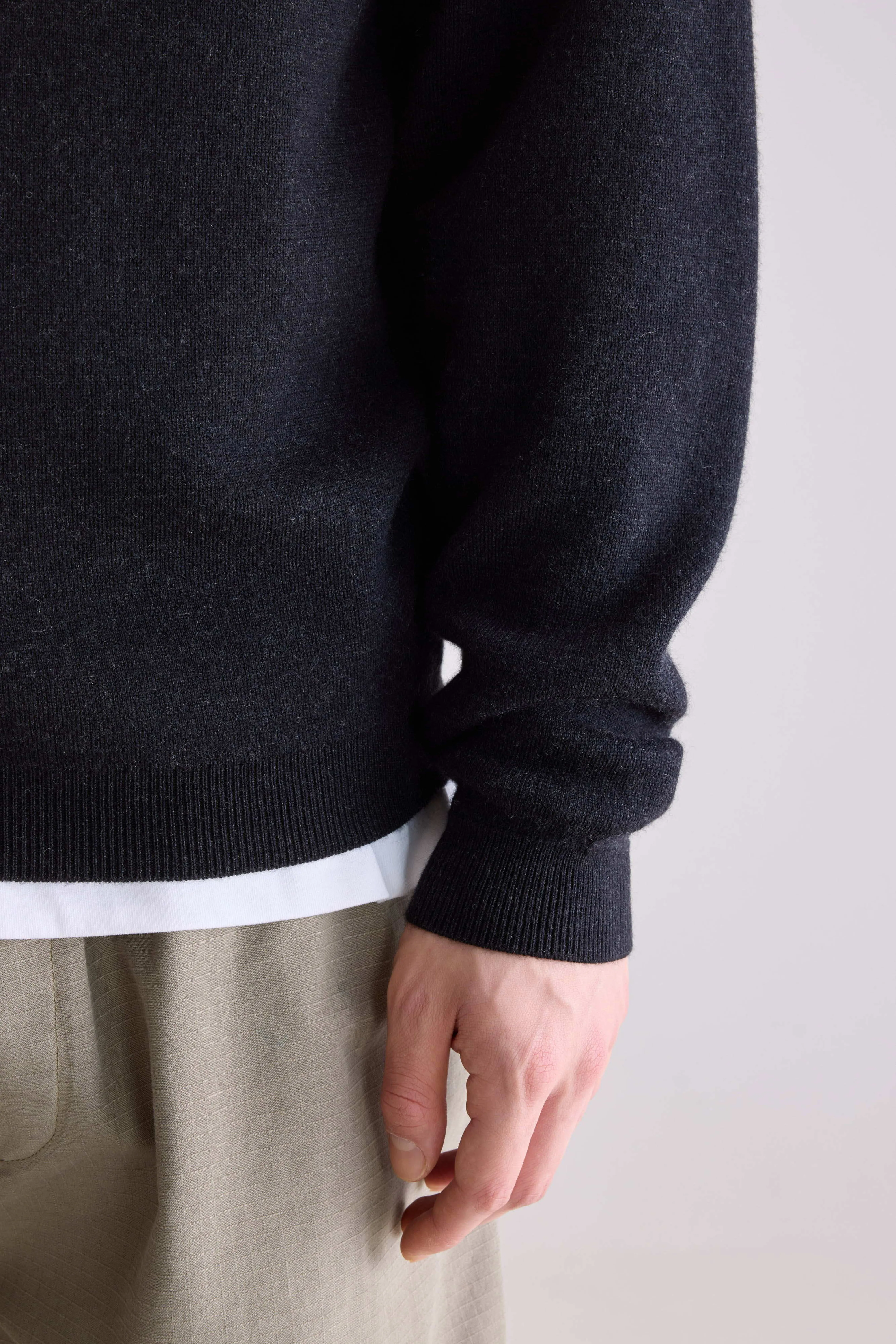 Diloux polo sweater (252 / M / CHARCOAL) - Image 6