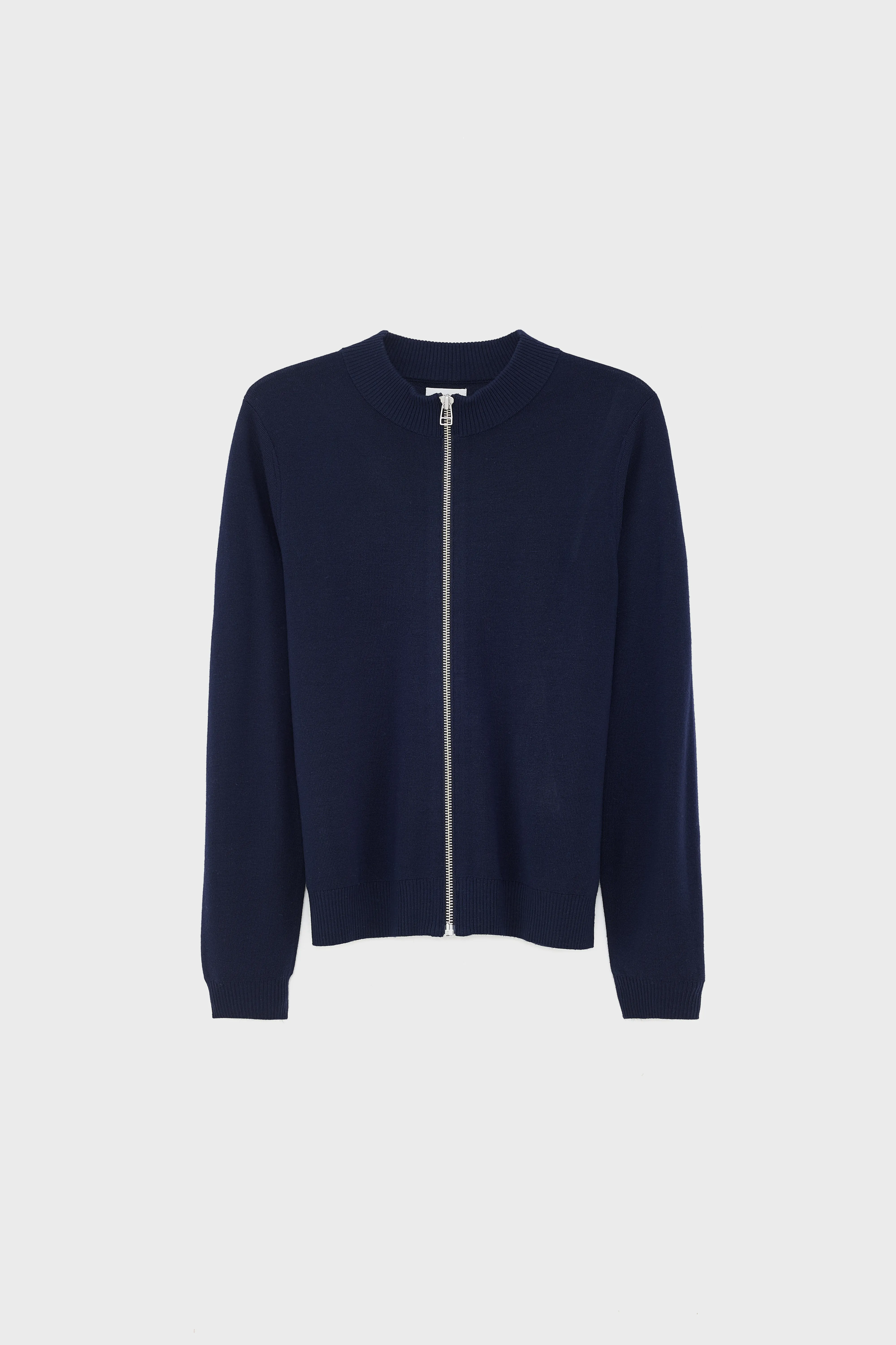 Dilso zip-up sweater (252 / M / NAVY) - Image 6