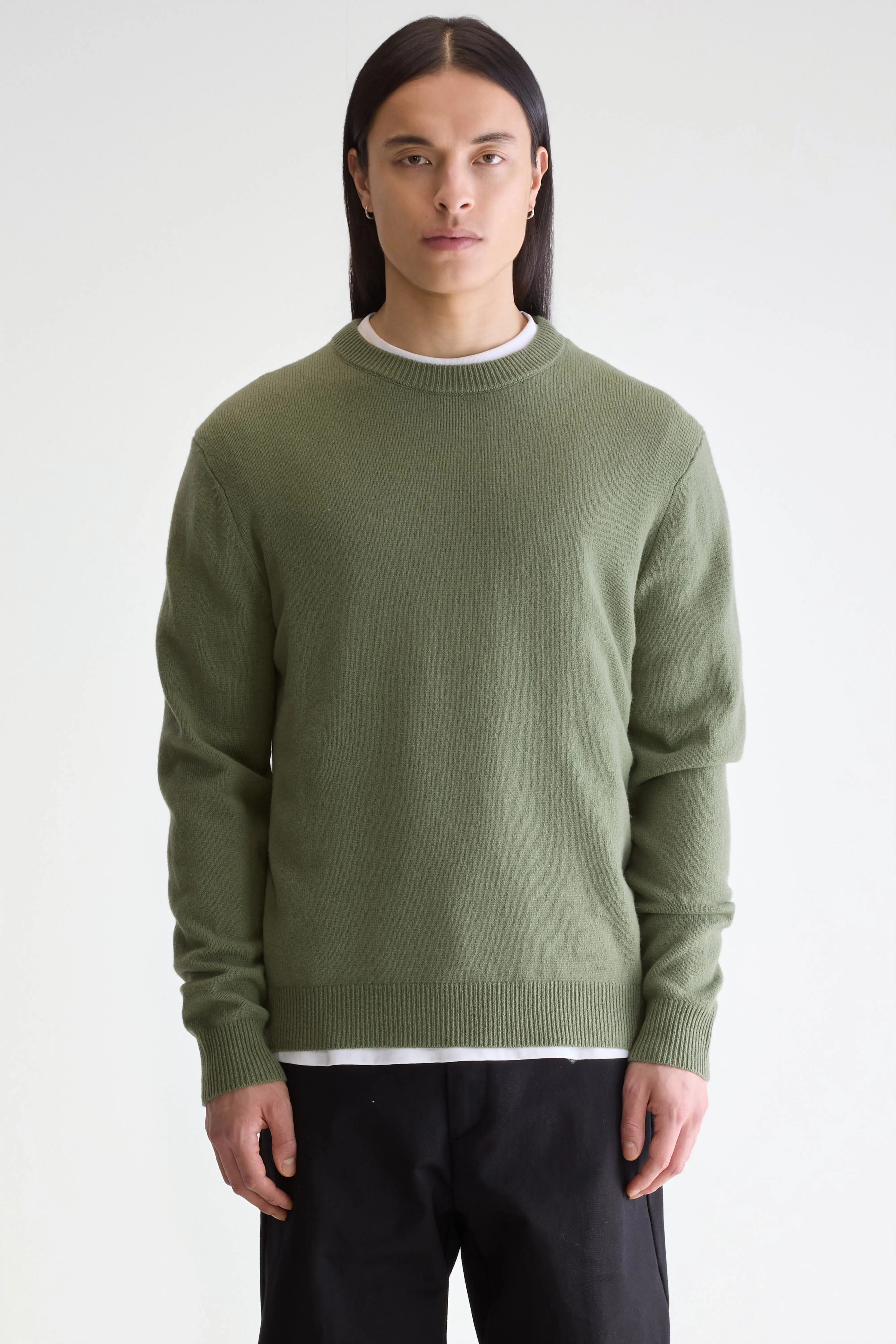 Donoon crewneck sweater (252 / M / EUCALYPTUS) - Image 2