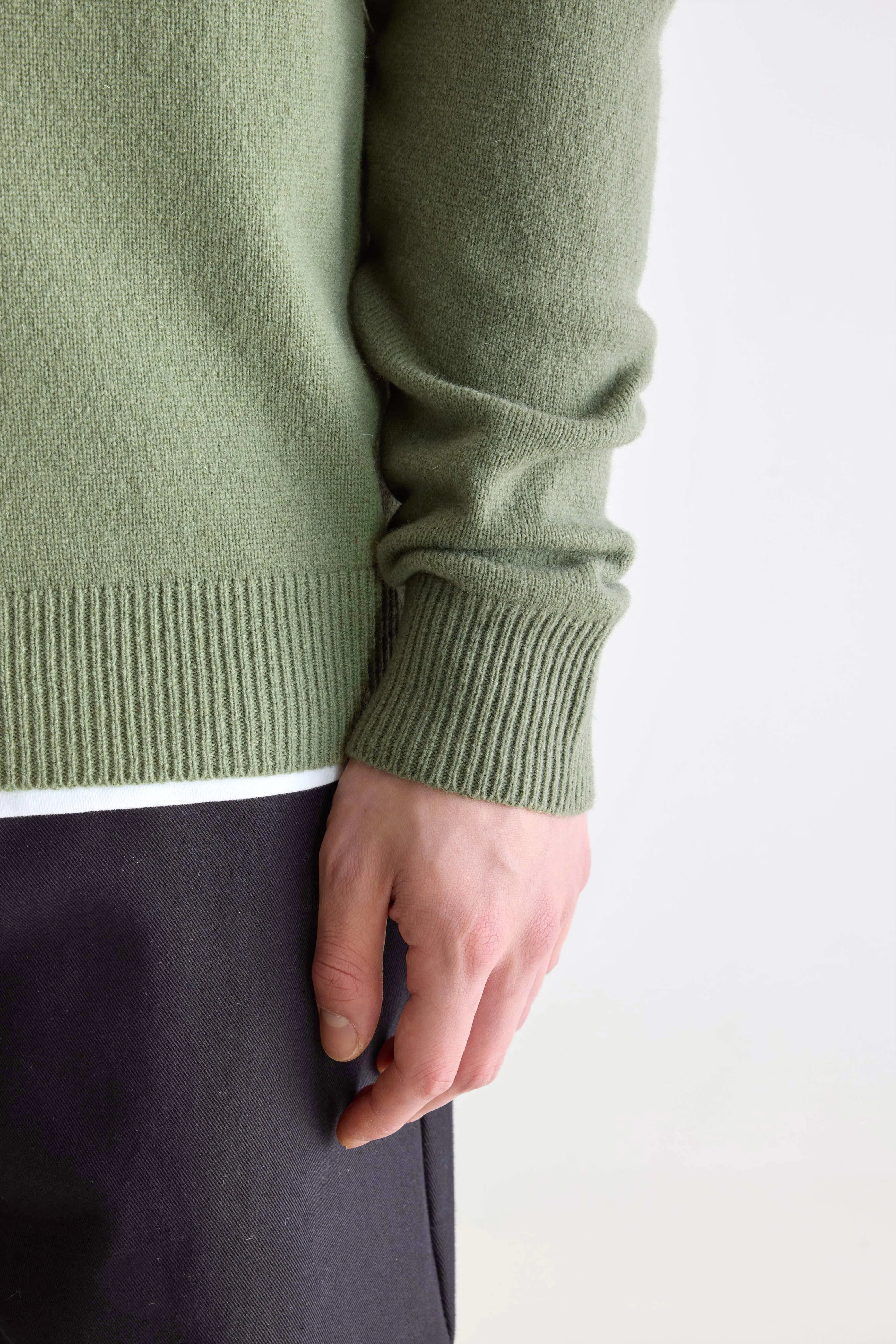Donoon crewneck sweater (252 / M / EUCALYPTUS) - Image 6