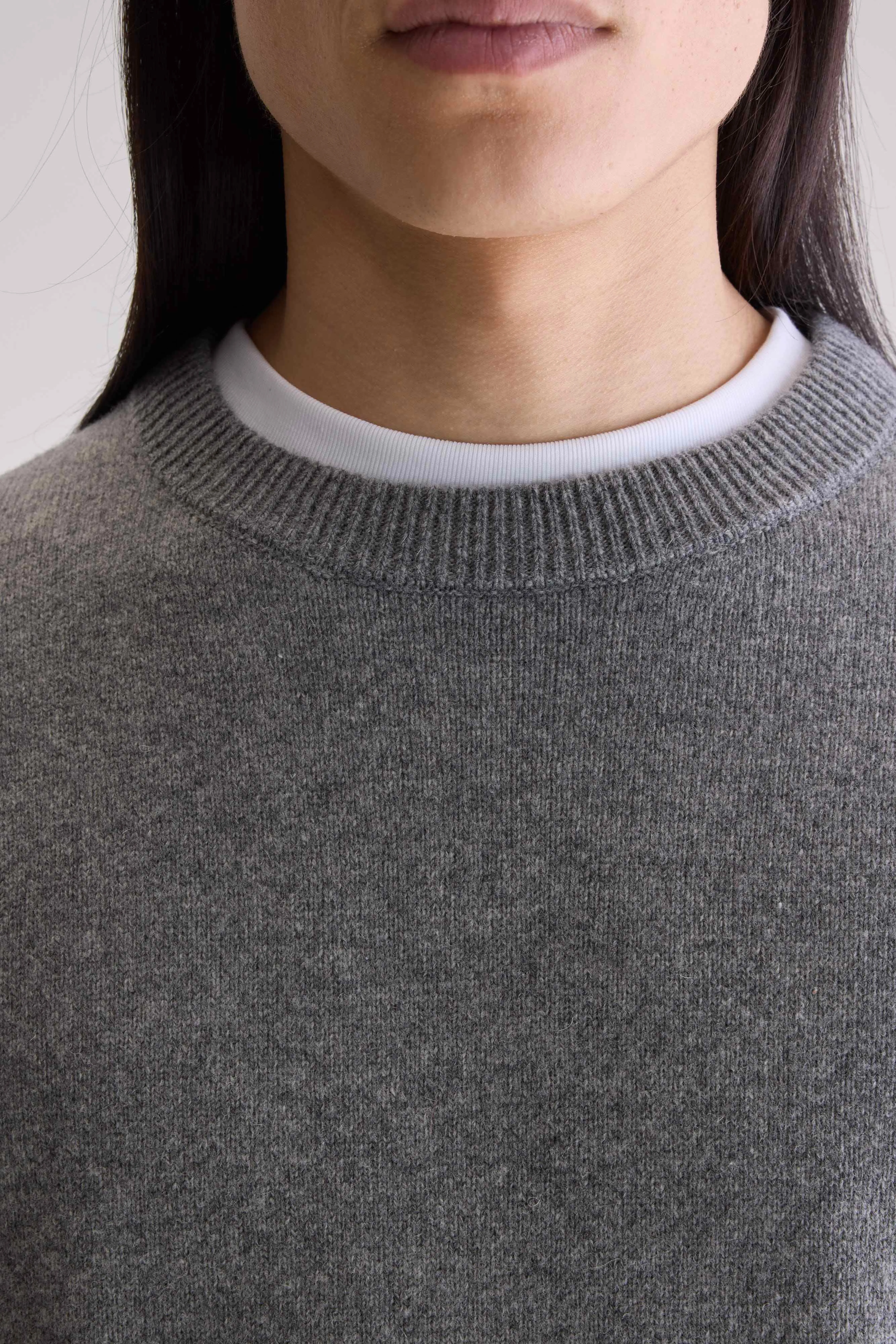 Donoon crewneck sweater (252 / M / MID GREY) - Image 5