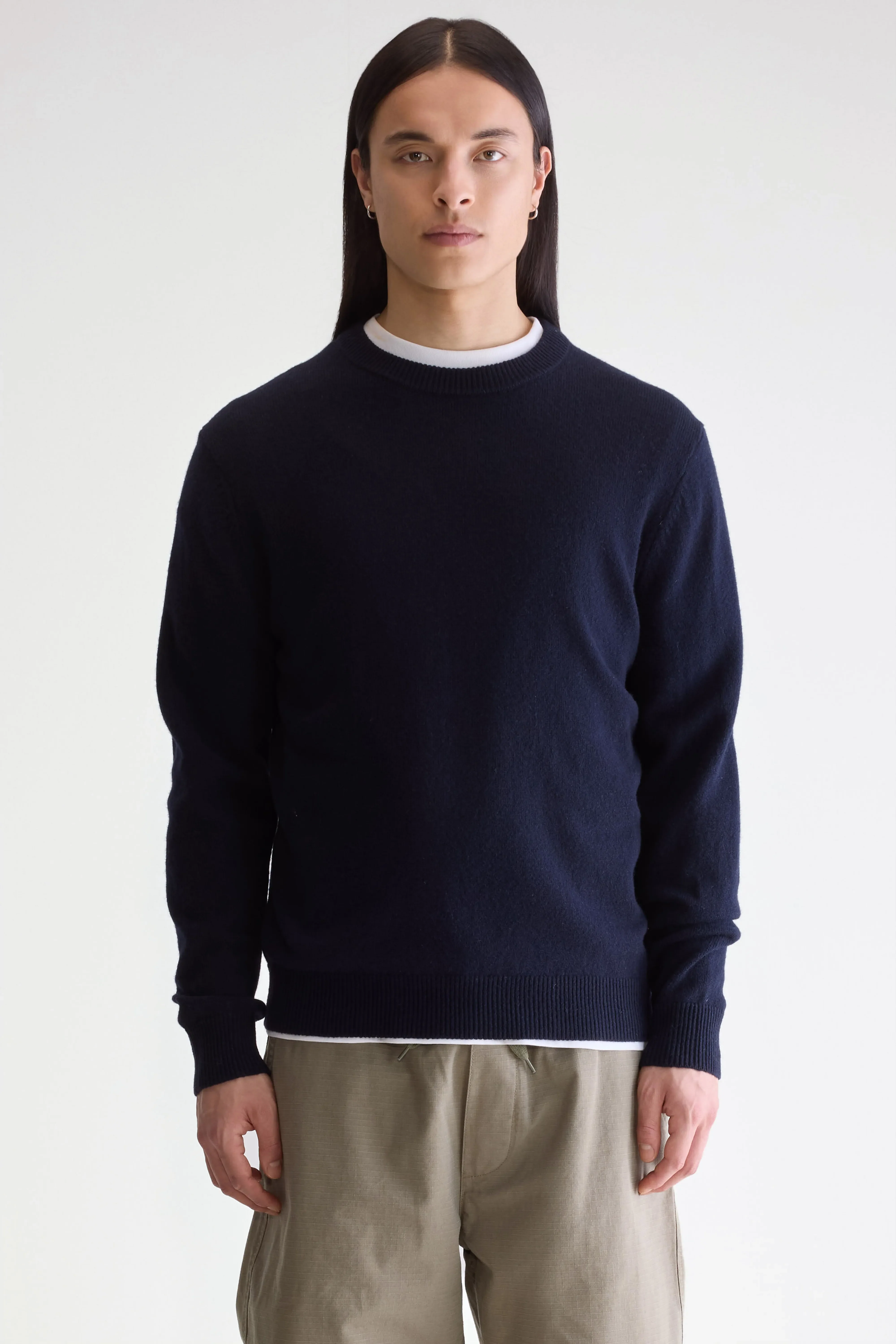 Donoon crewneck sweater (252 / M / NAVY) - Image 2