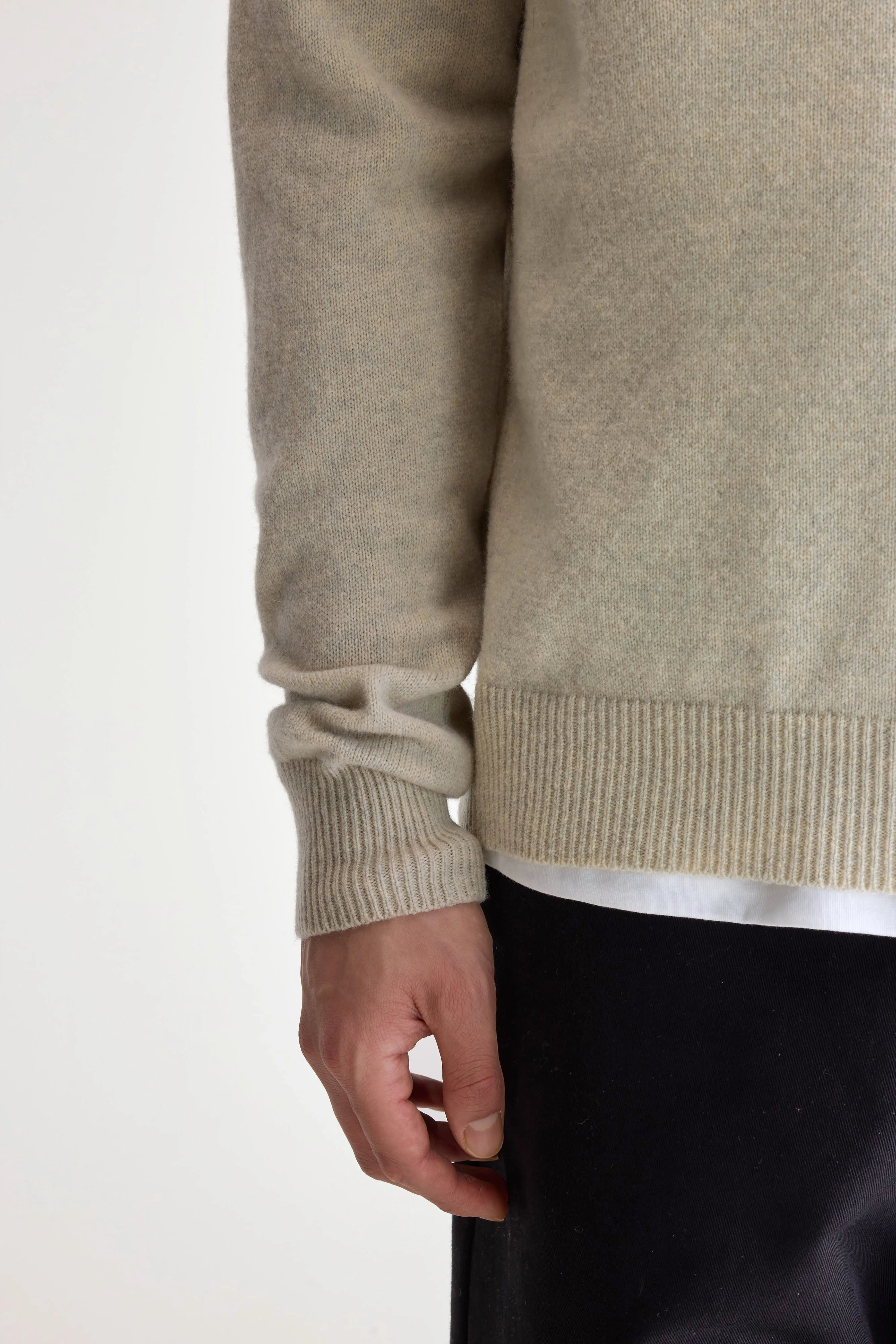 Donoon crewneck sweater (252 / M / OYSTER) - Image 6