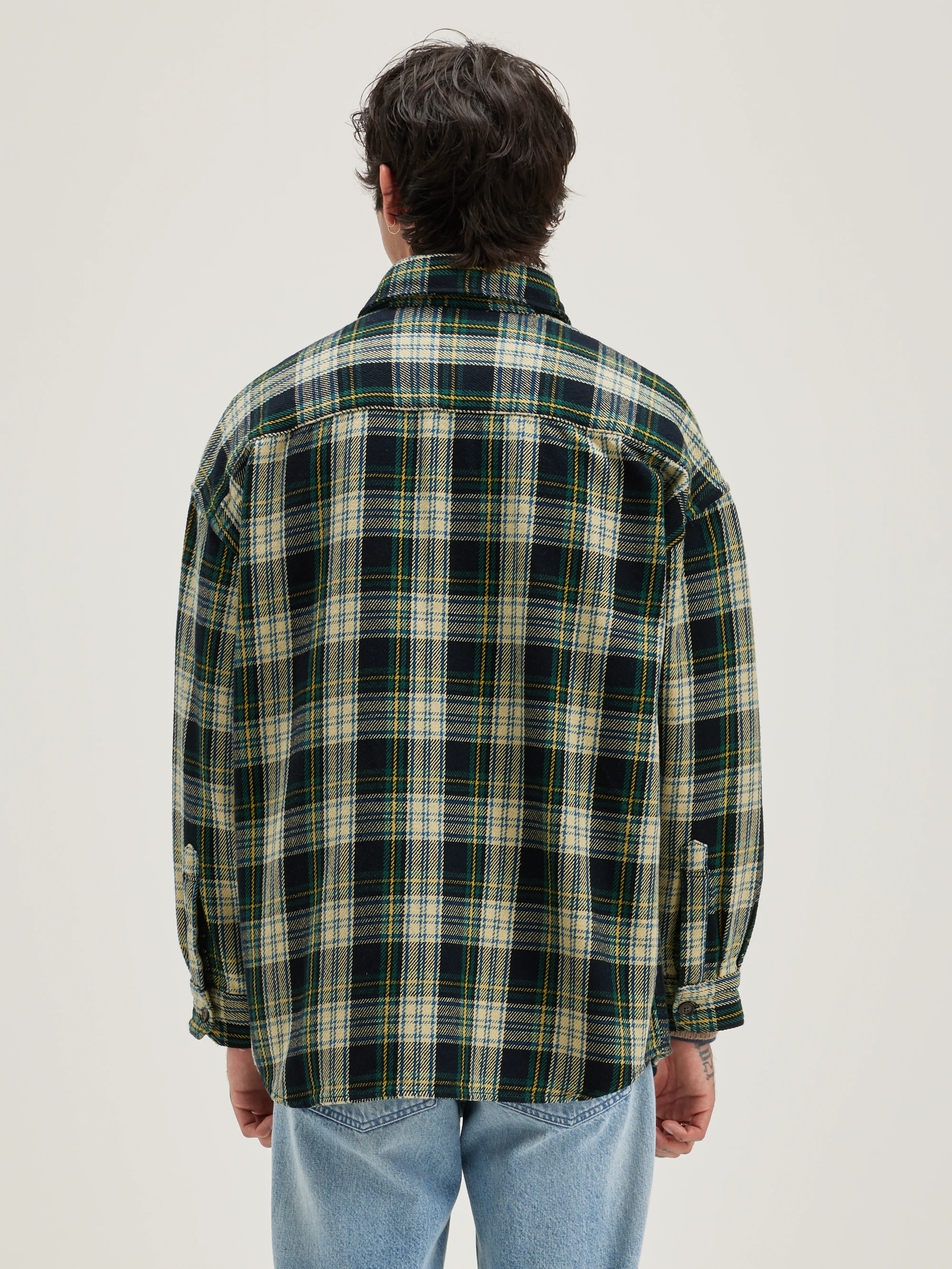 Grown checked overshirt (242 / M / CHECK A) - Image 4