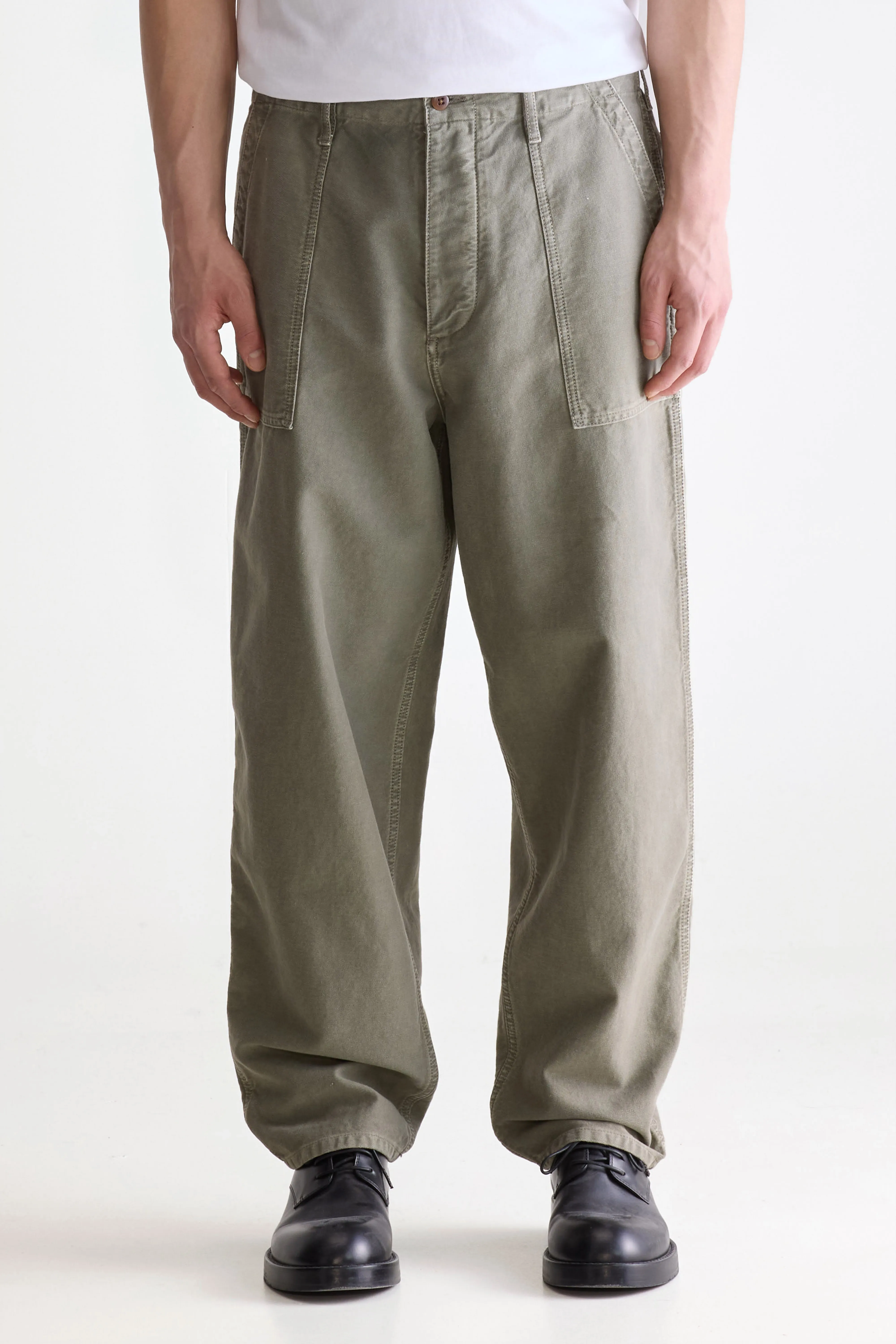 Kargo cropped cargo trousers (252 / M / DUSTY OLIVE) - Image 3