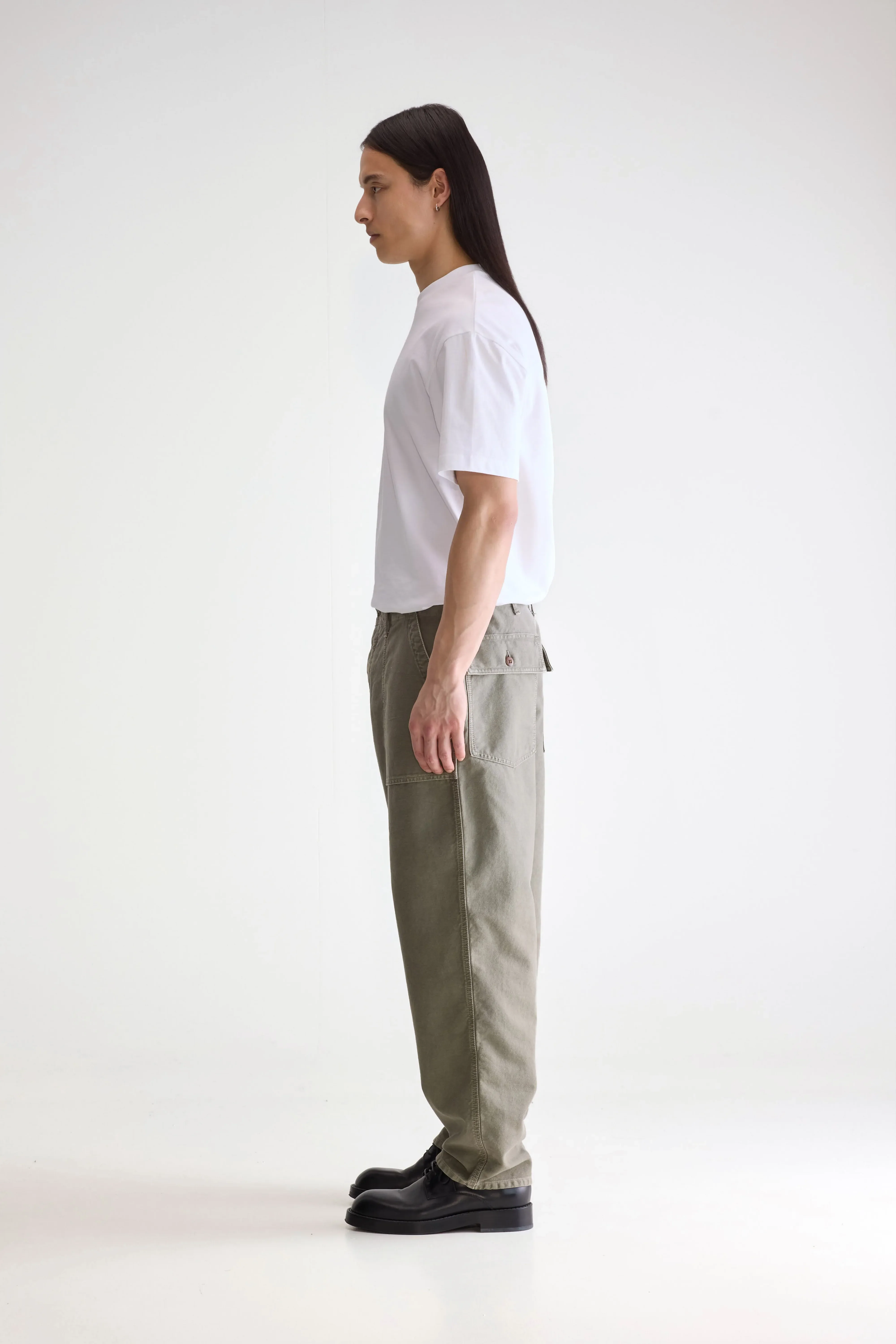 Kargo cropped cargo trousers (252 / M / DUSTY OLIVE) - Image 5