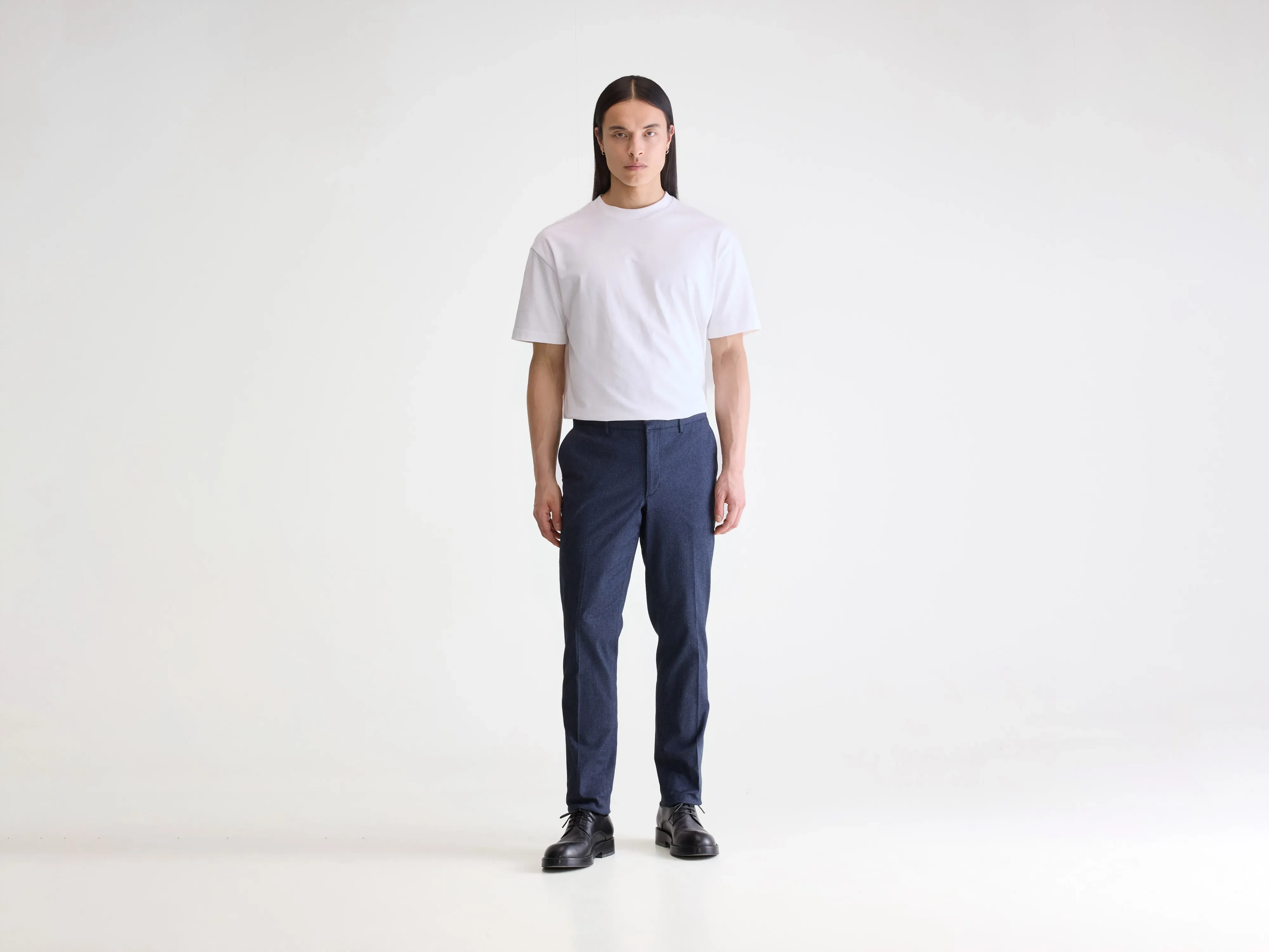 Stanley tapered trousers (252 / M / STRIPE A)