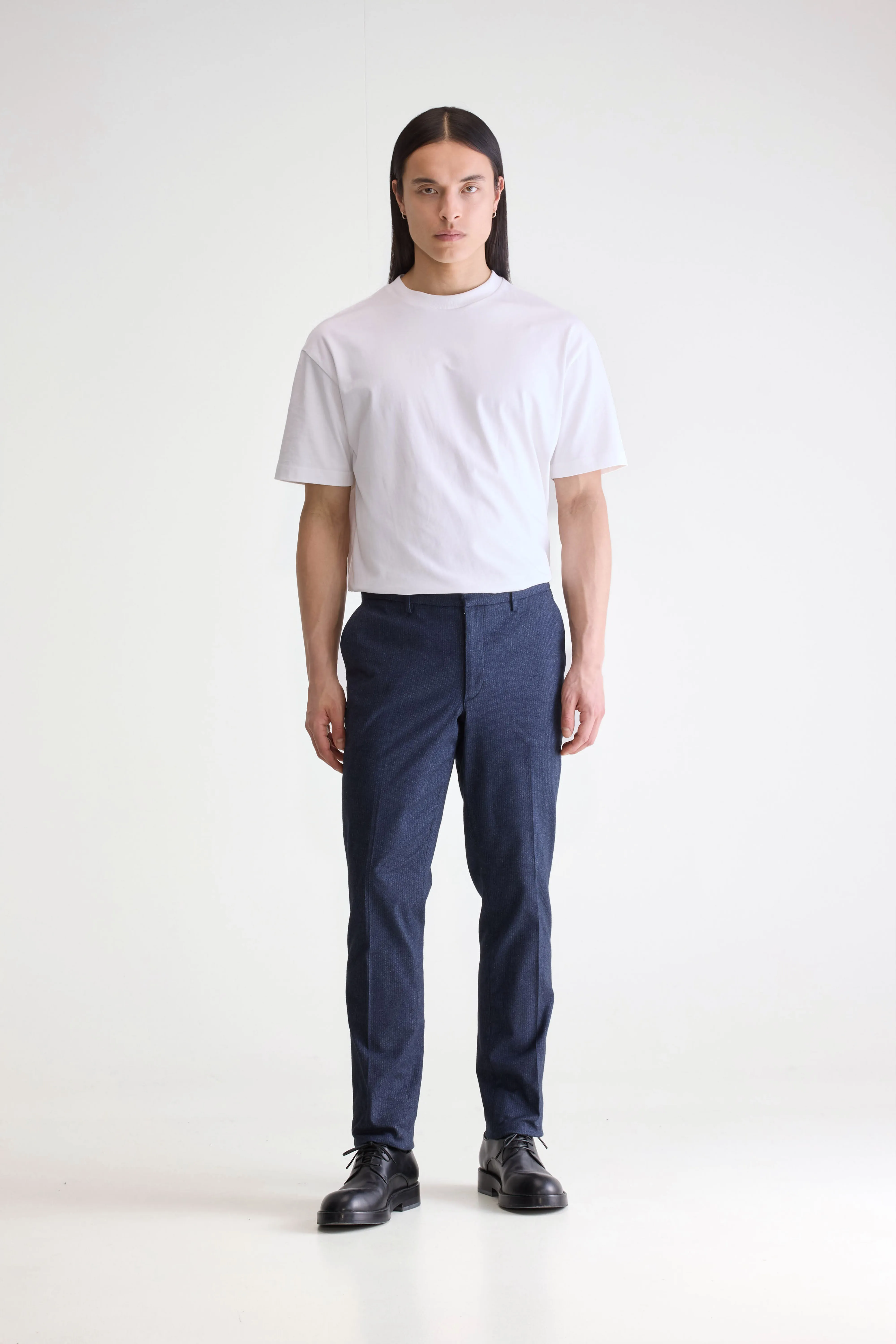 Stanley tapered trousers (252 / M / STRIPE A) - Image 2